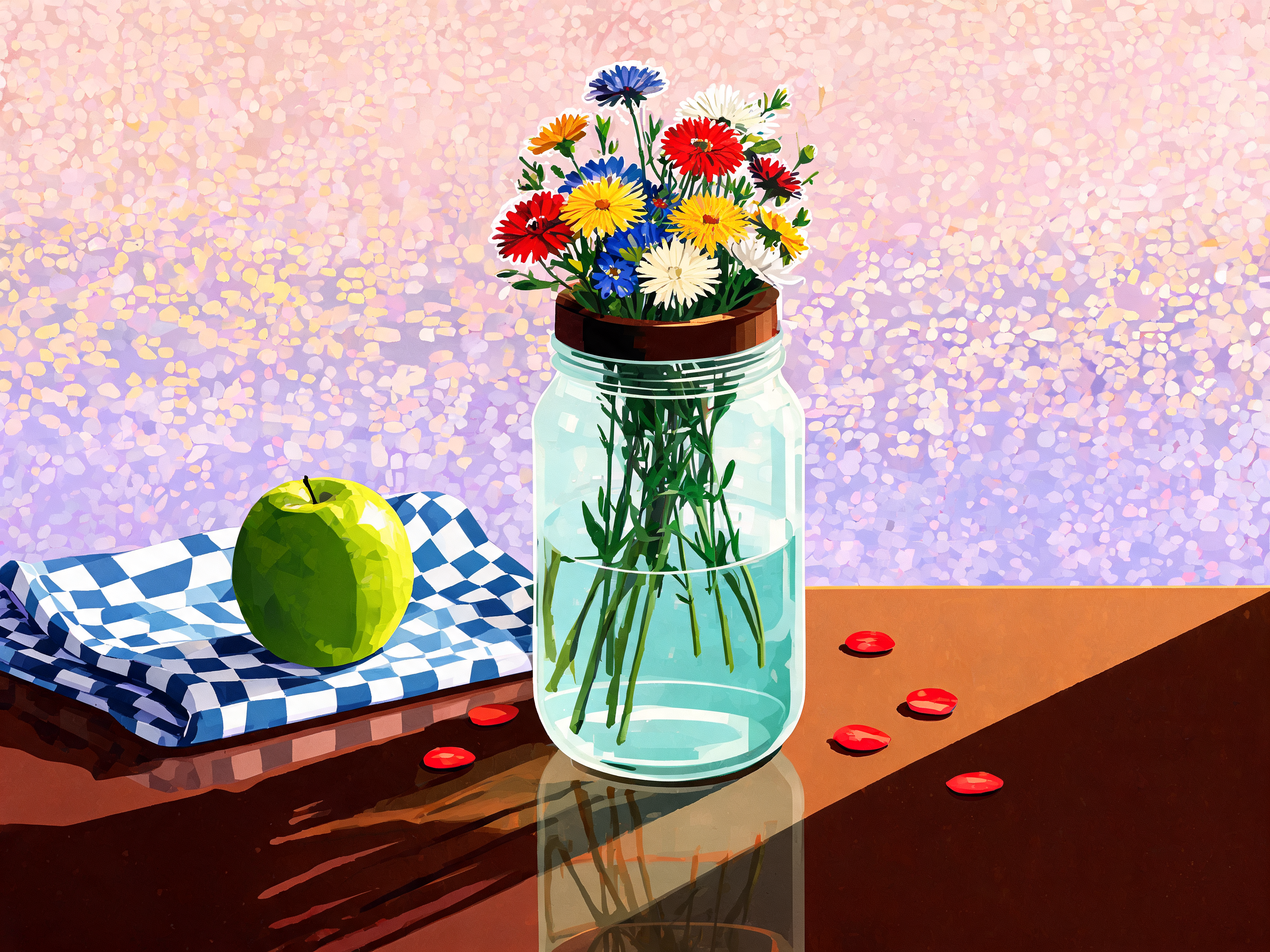 Modernist Wildflower Jar