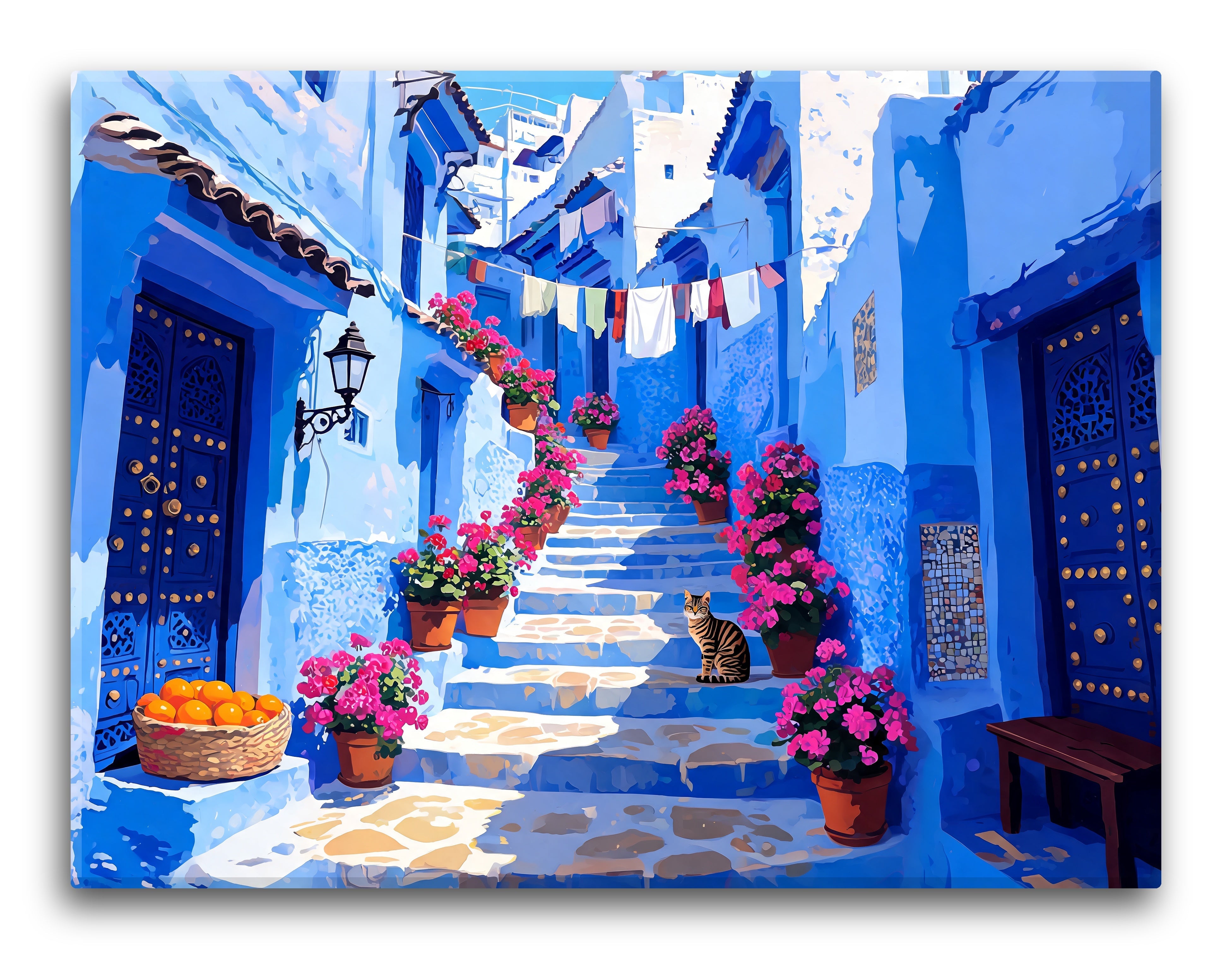 Moroccan Indigo Lane