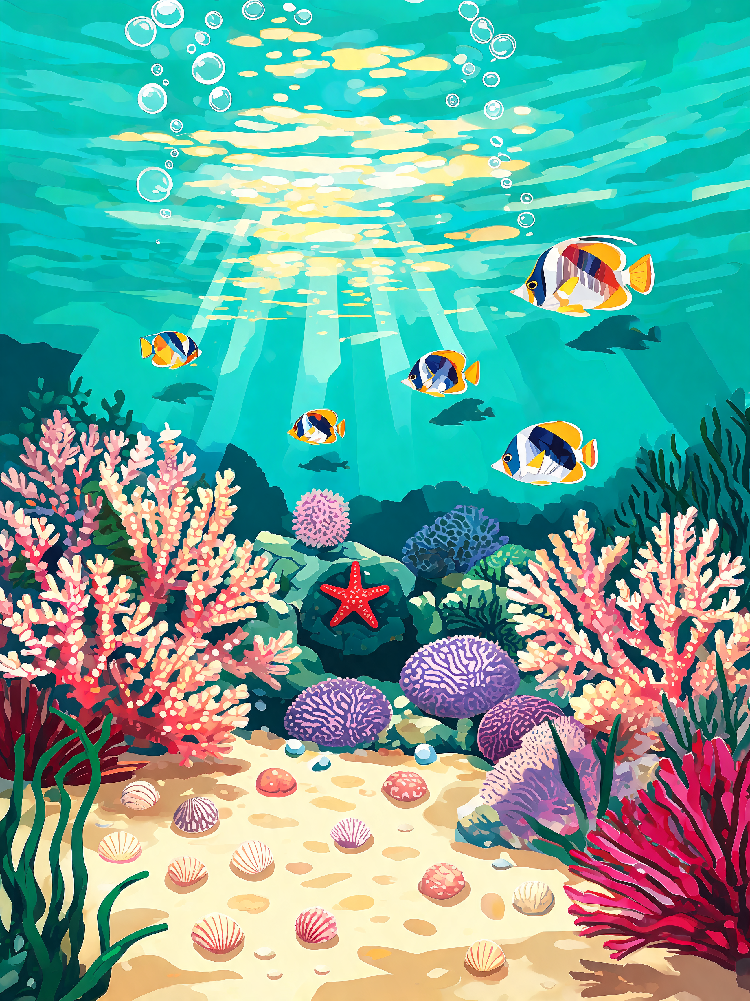 Mosaic Reef Tile