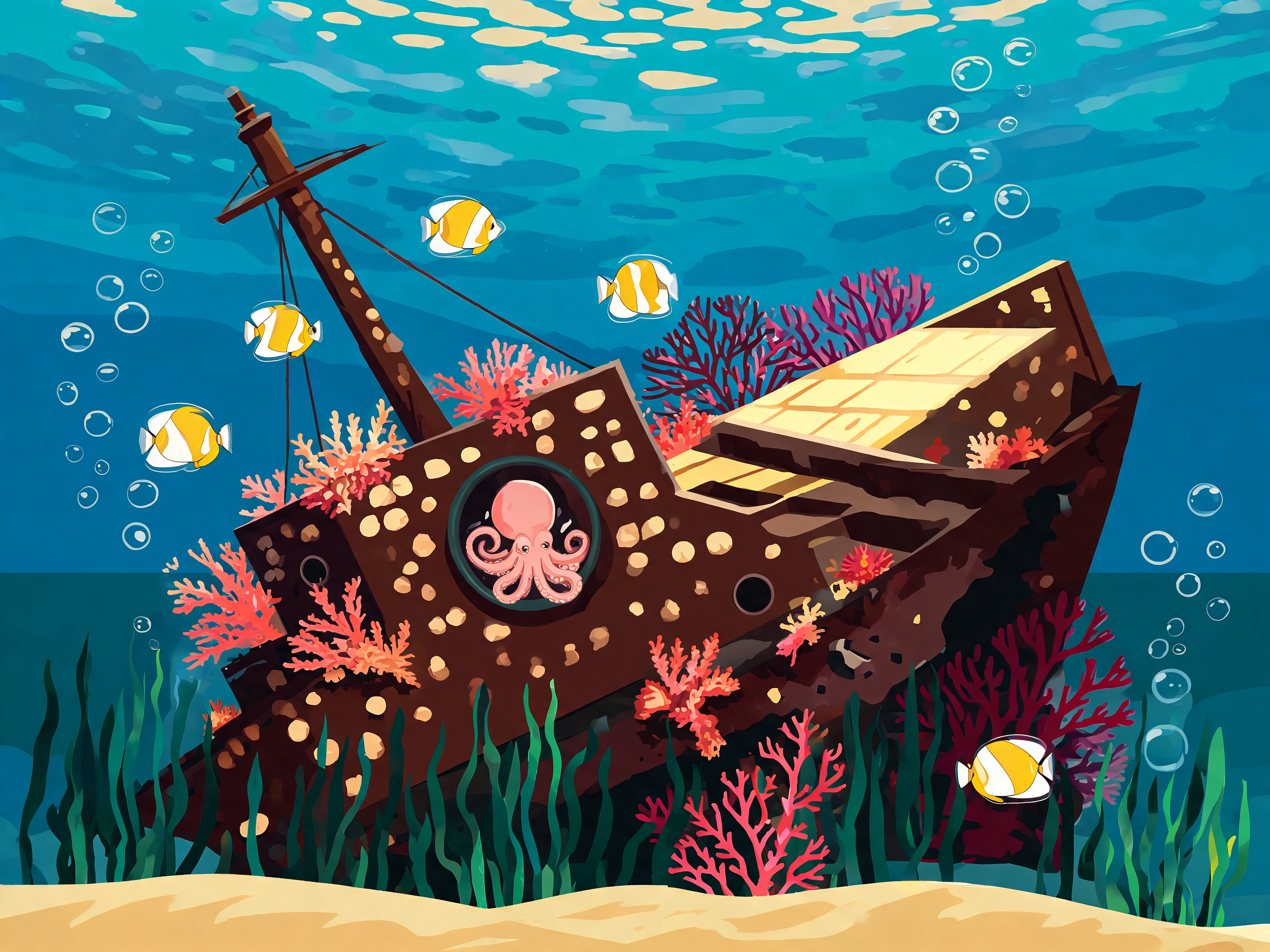Mosaic Sunken Hull