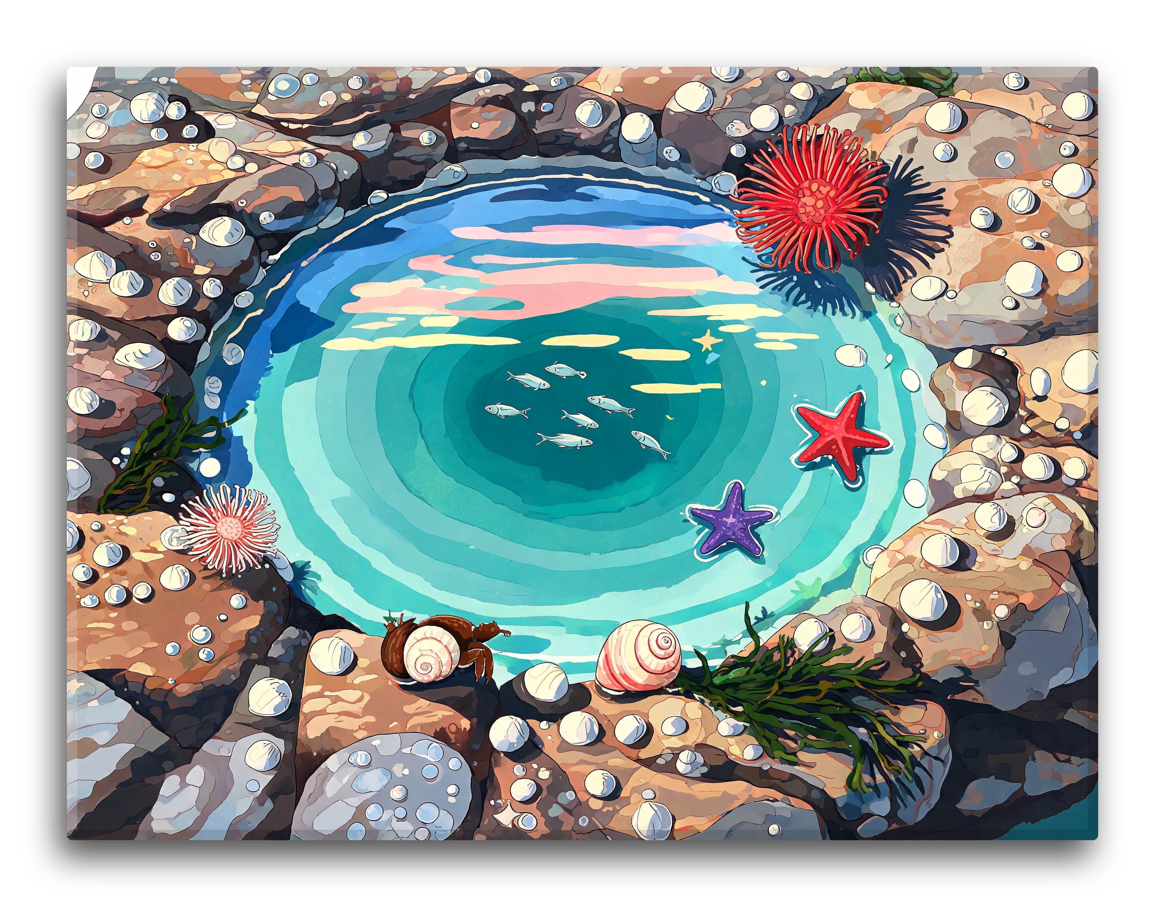 Mosaic Tidepool Tile