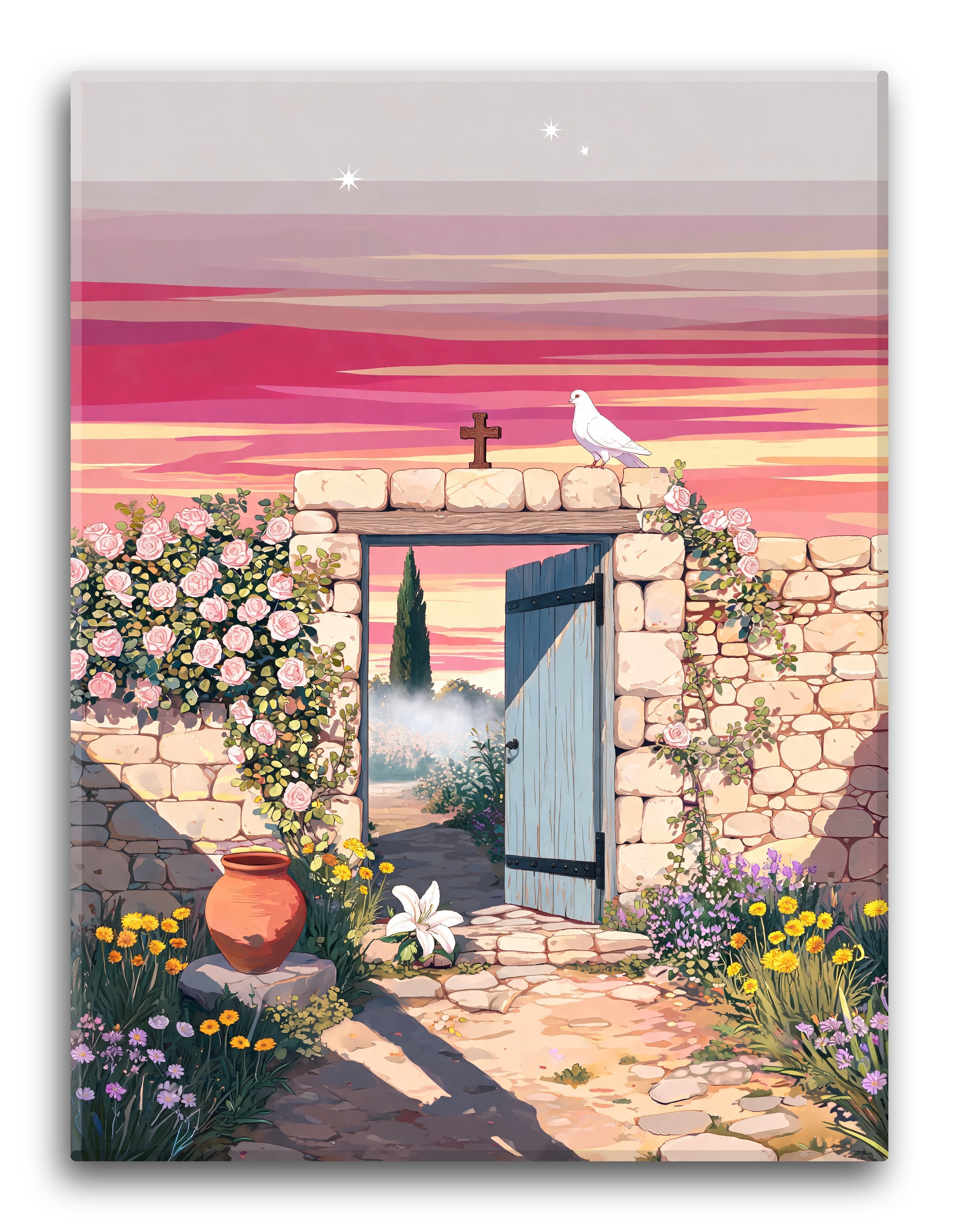 Narrow Garden Gate