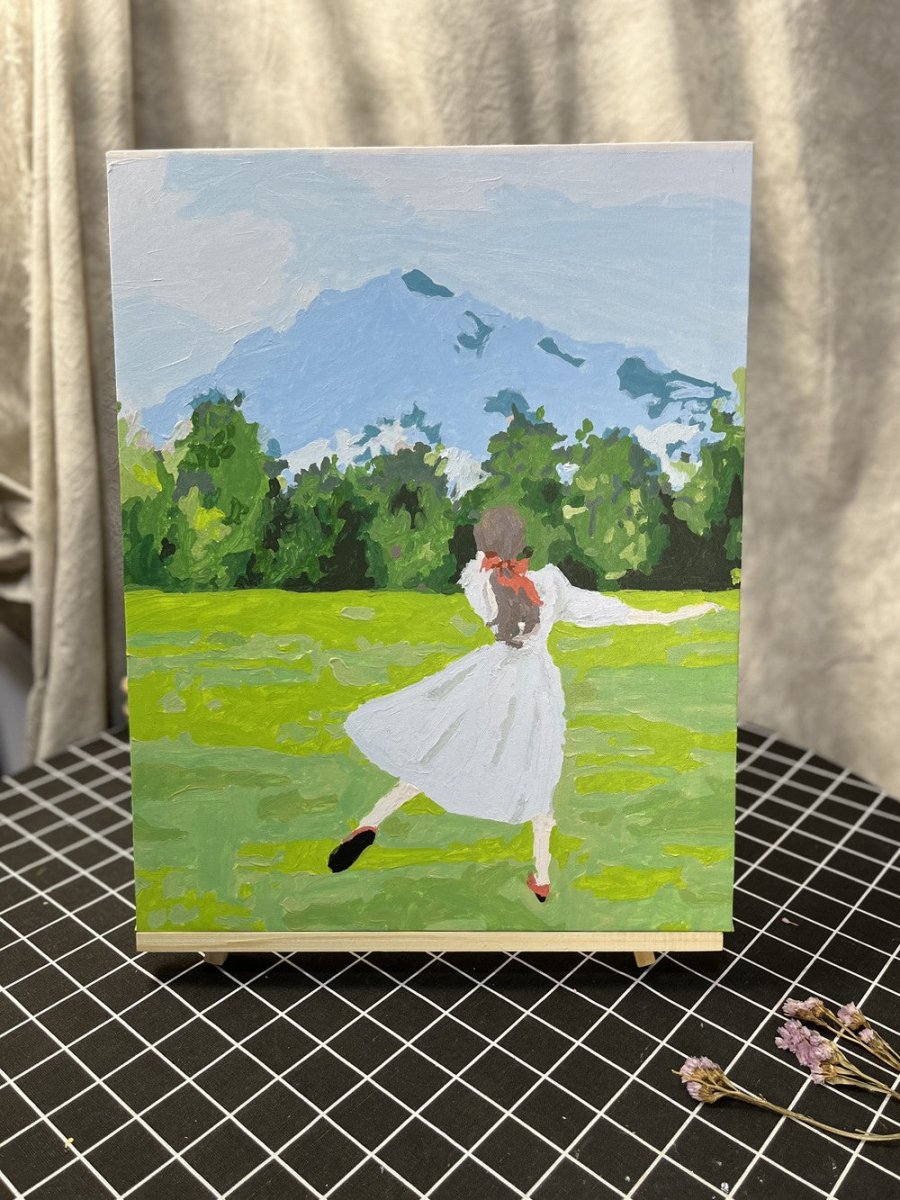 Natural Wood Tabletop Easel - Escape by Numbers