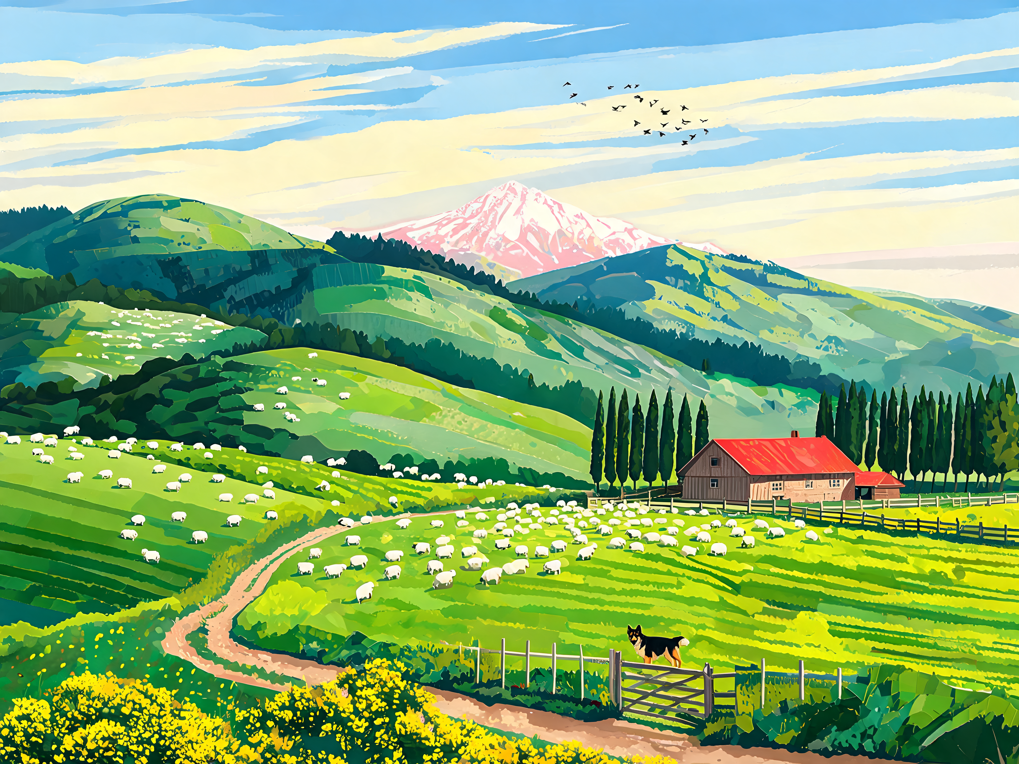 New Zealand Pastureland
