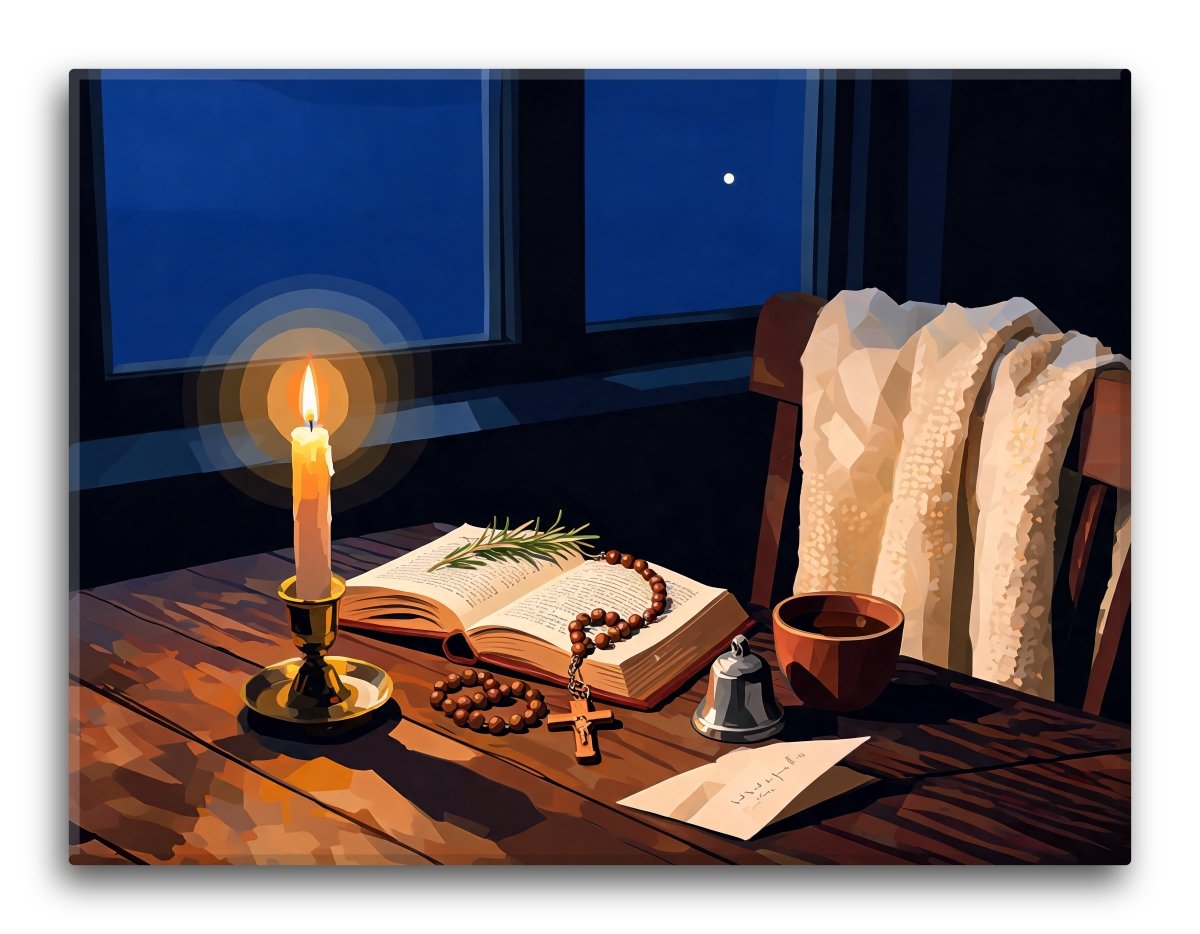 Night Vigil Table - Escape by Numbers