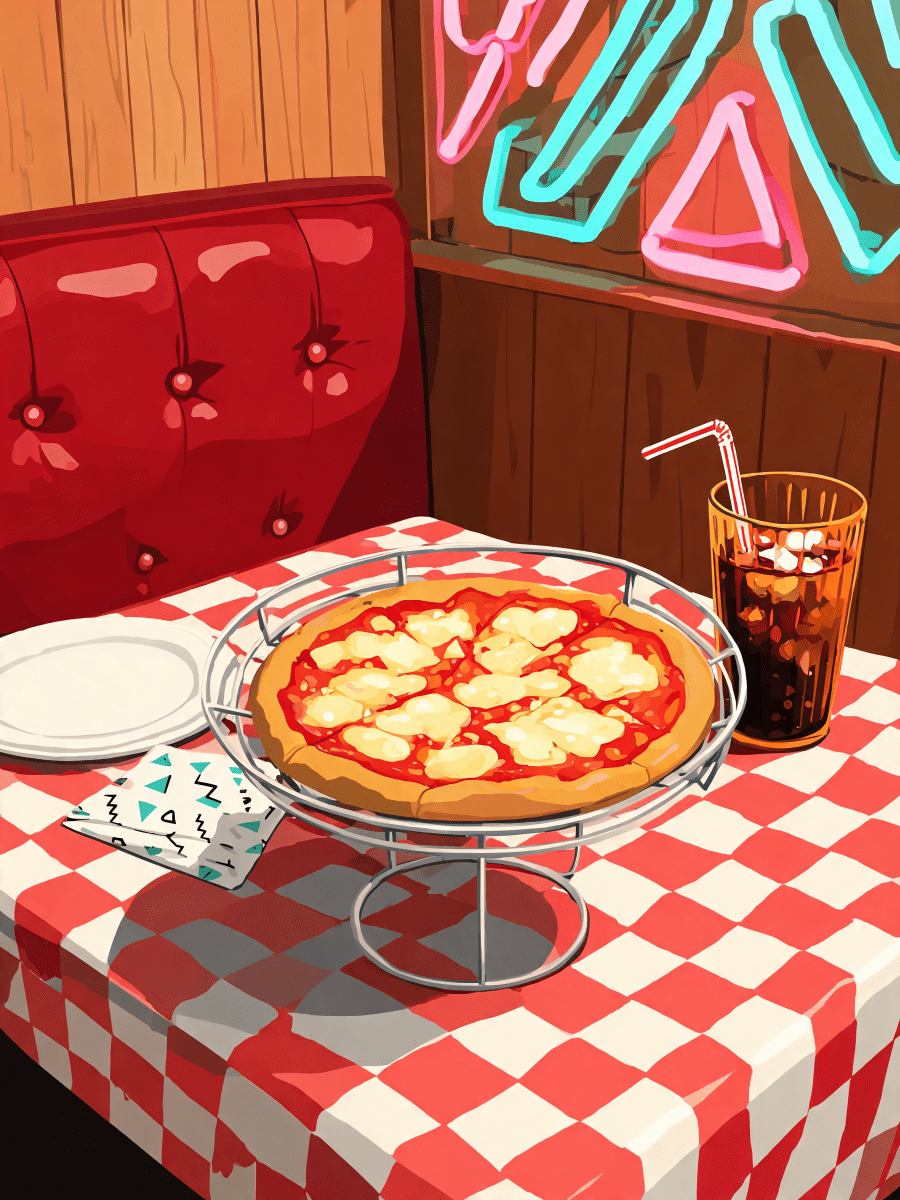 Parlor Pizza Booth - Escape by Numbers