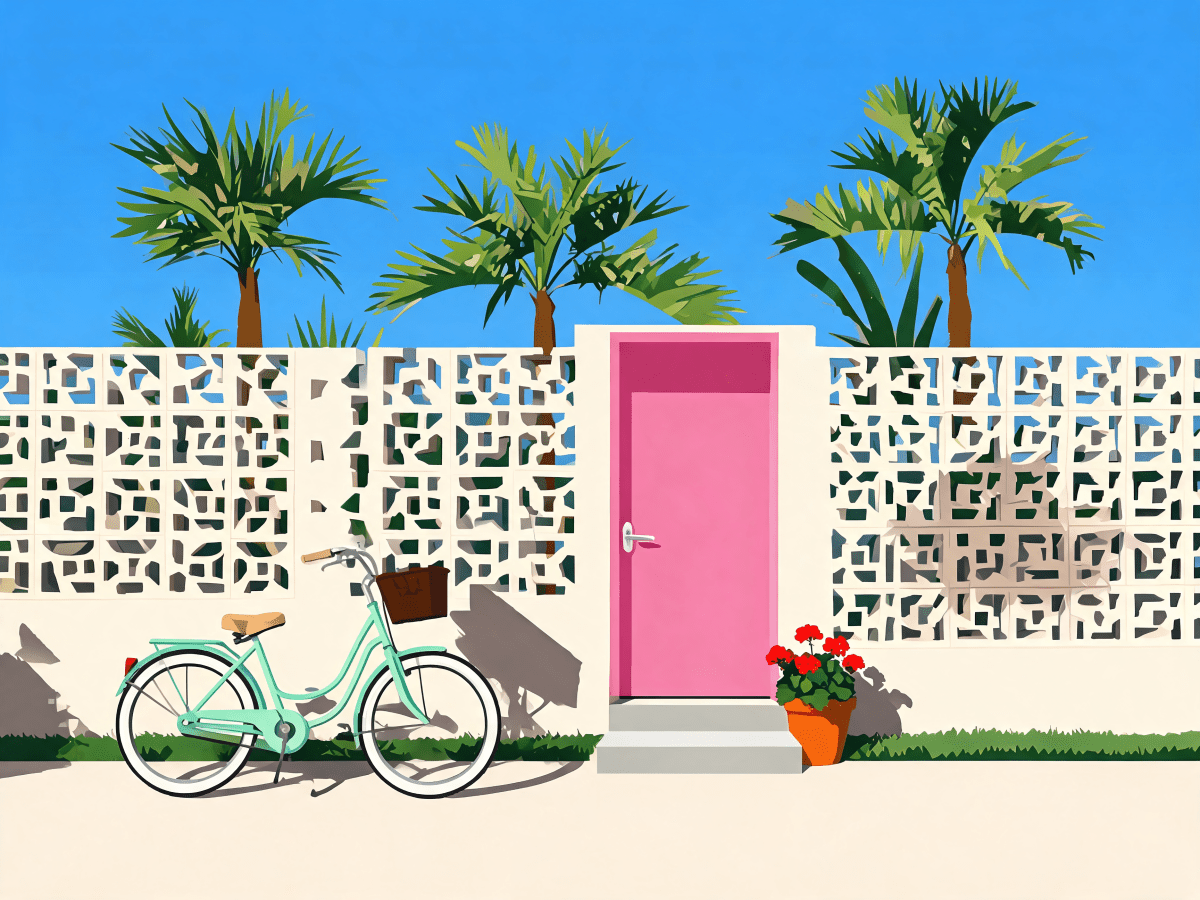 Pastel Breezeway Cruiser - Escape by Numbers