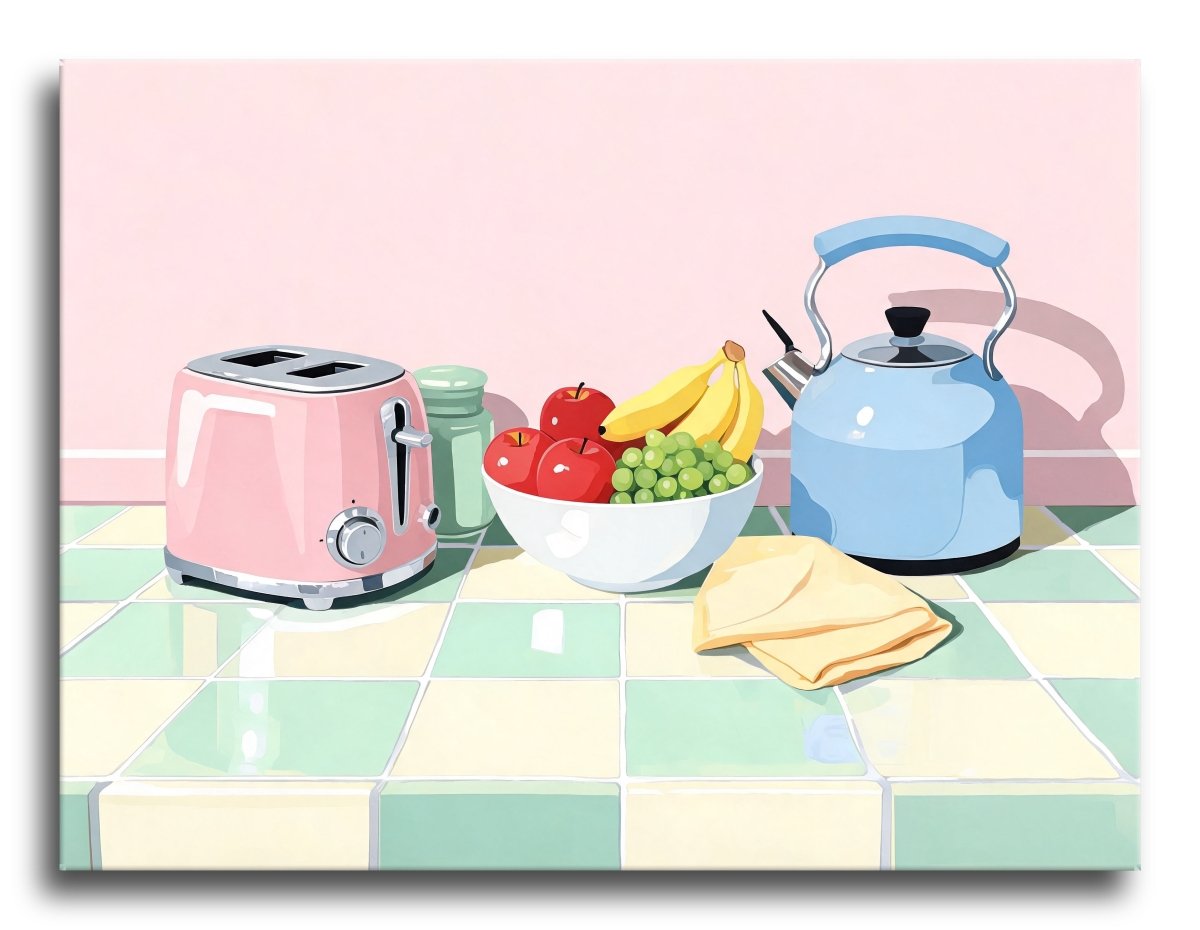 Pastel Counter Still - Escape by Numbers