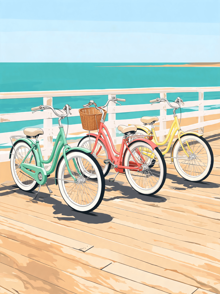 Pastel Cruiser Trio - Escape by Numbers