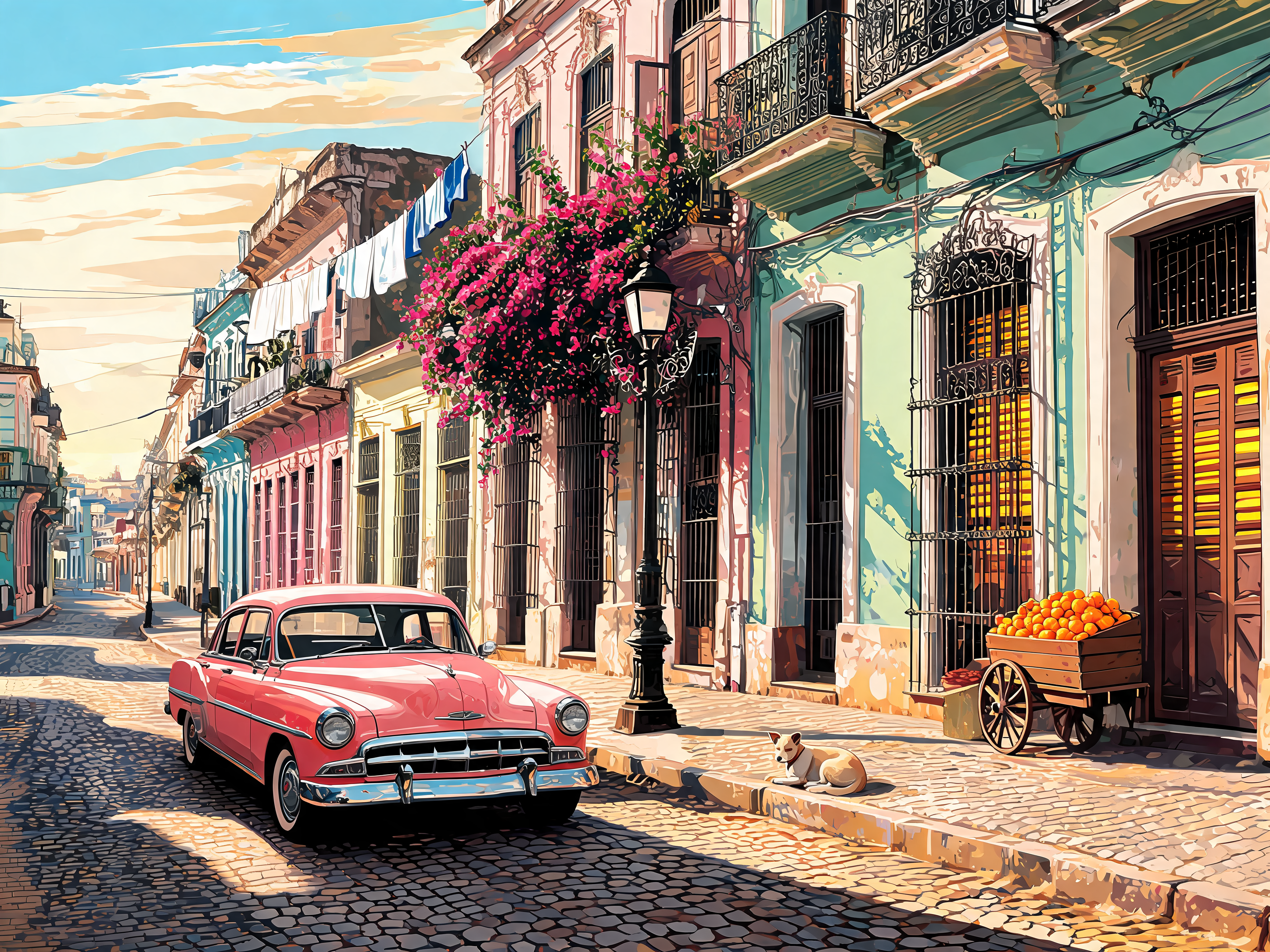 Pastel Cuba Boulevard