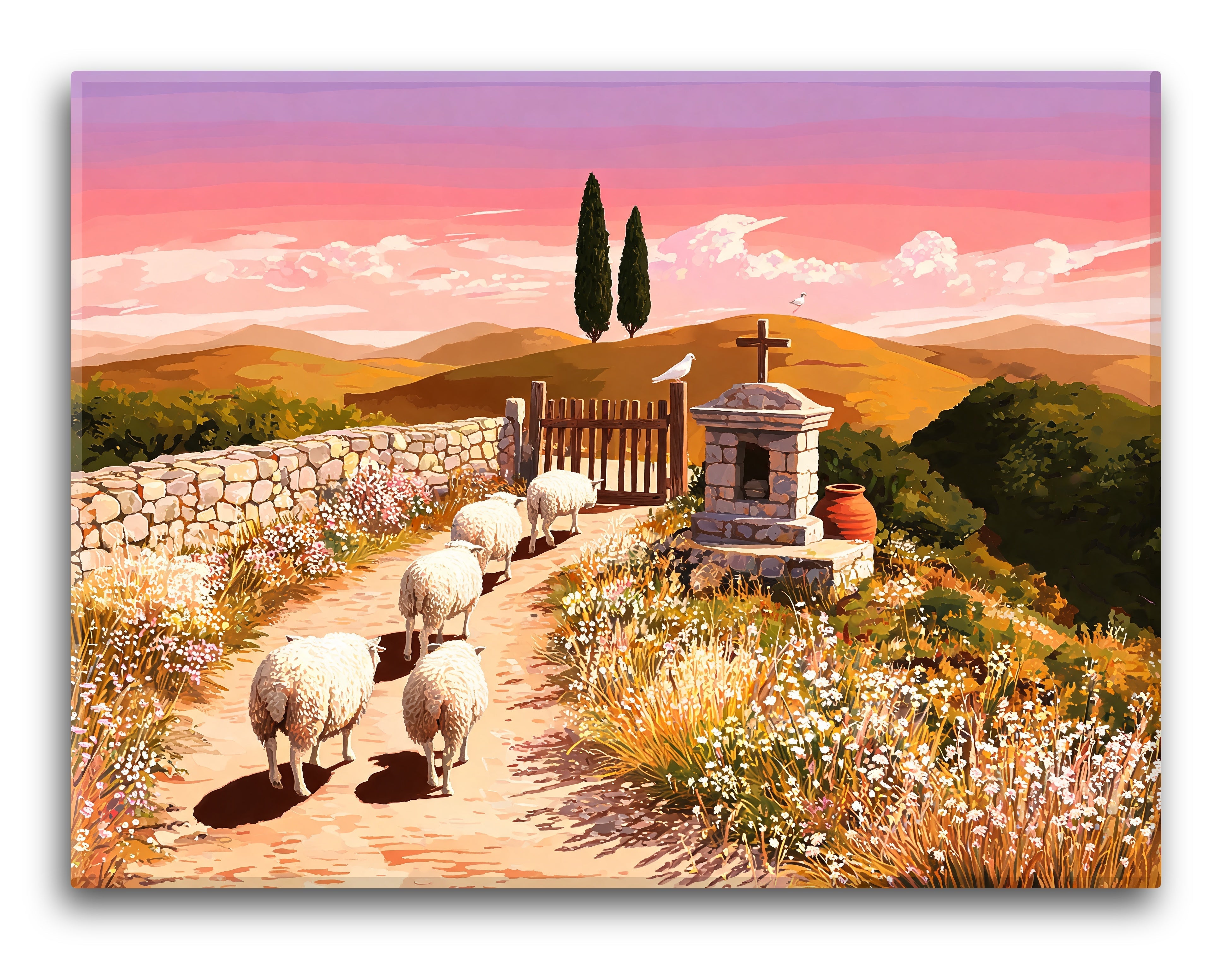 Pastoral Path Dusk