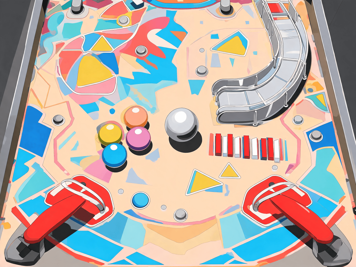 Pinball Playfield Glow - Escape by Numbers