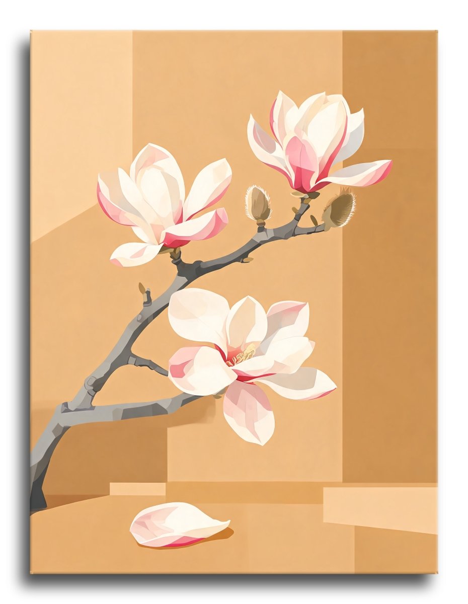 Pink Magnolia Bloom - Escape by Numbers