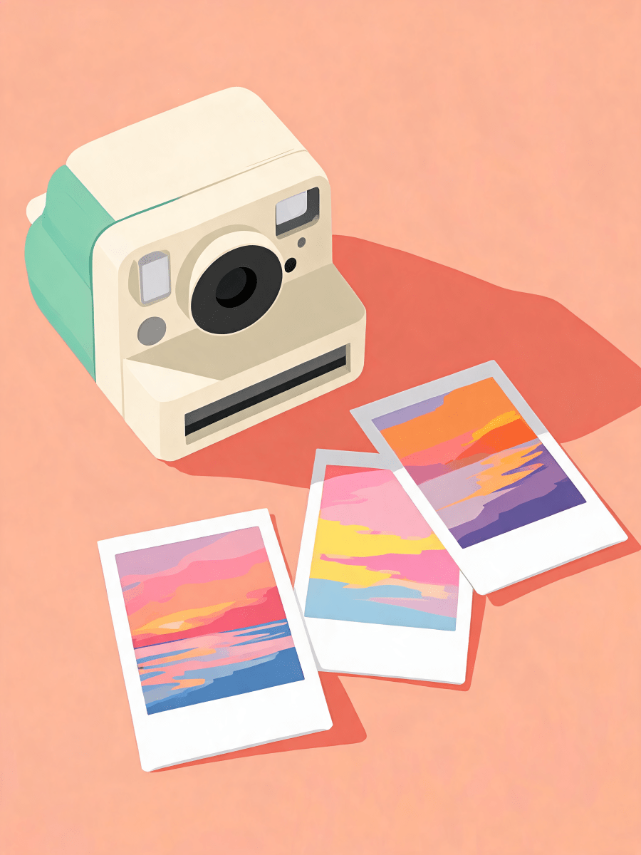 Polaroid Pastel - Escape by Numbers