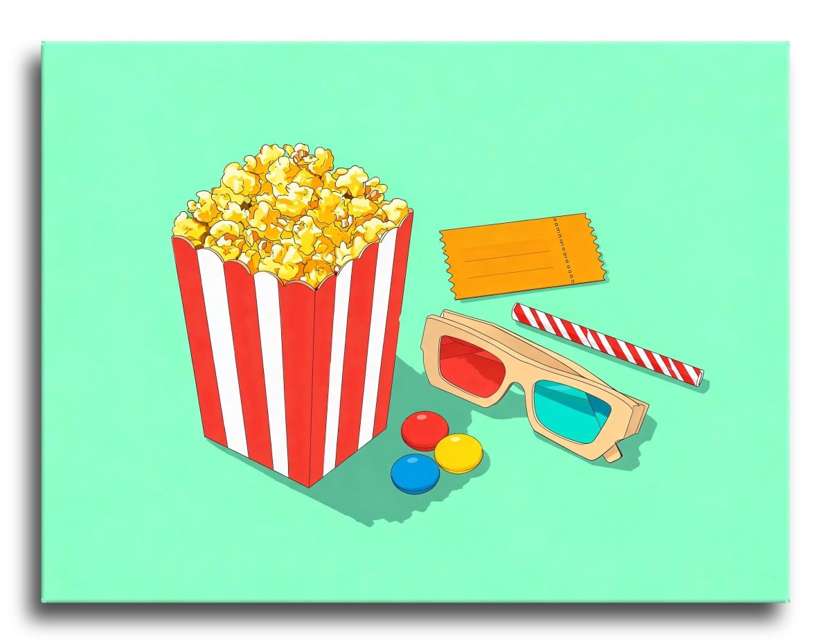 Popcorn Ticket - Escape by Numbers