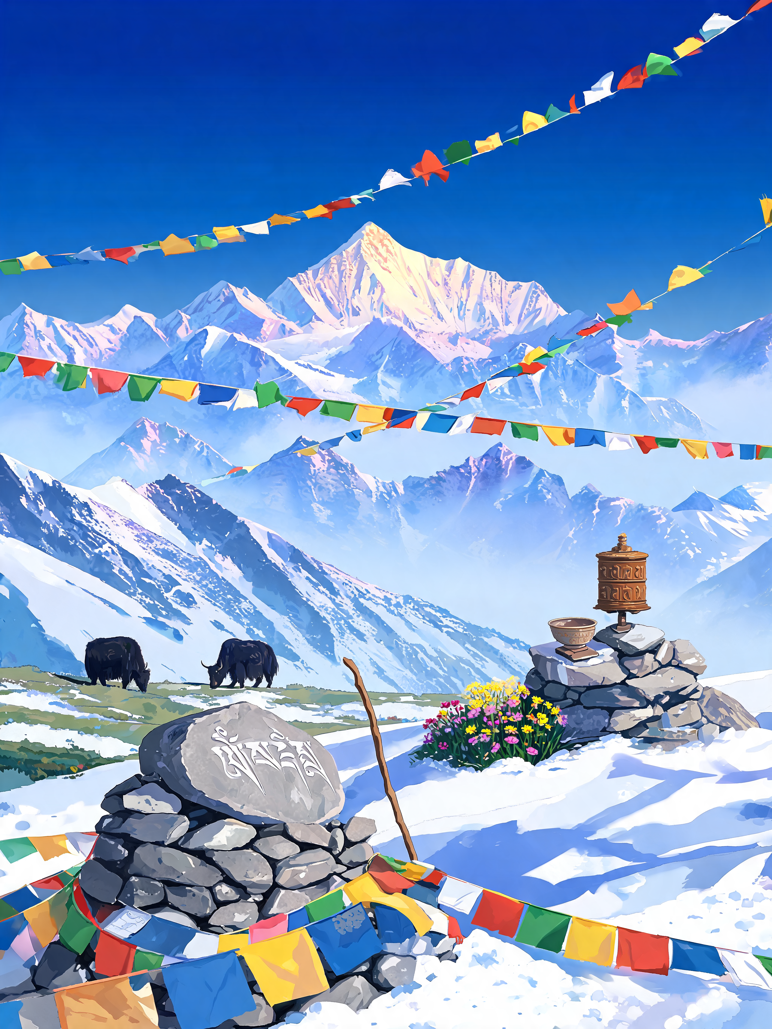 Prayer Flag Pass
