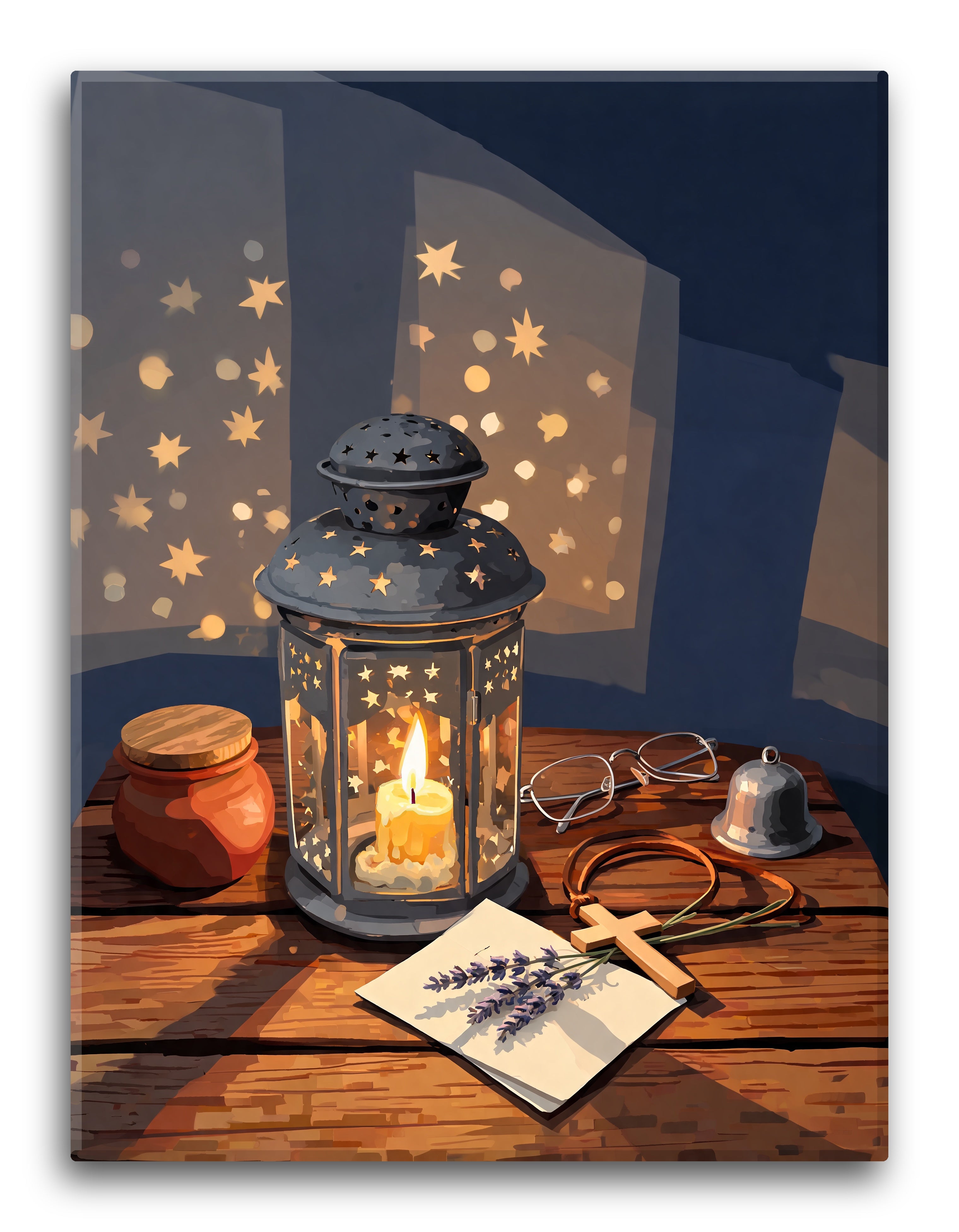 Punched Tin Lantern