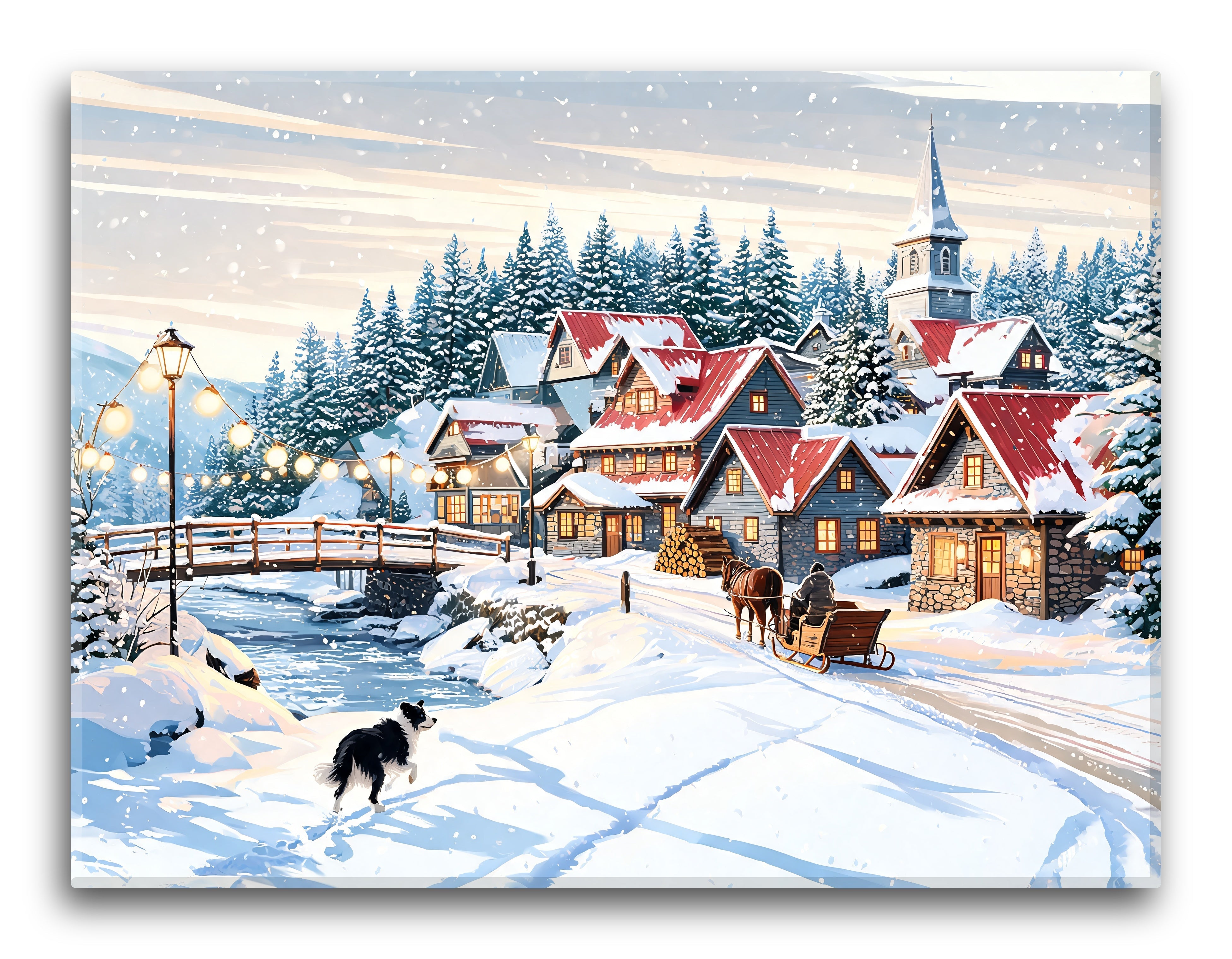 Quebec Winter Lane