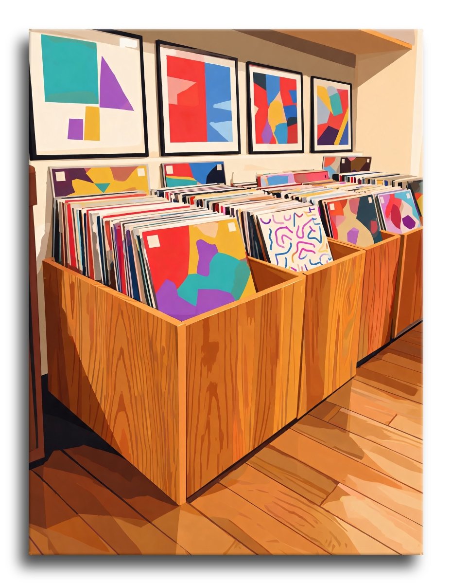 Record Bin Browse - Escape by Numbers