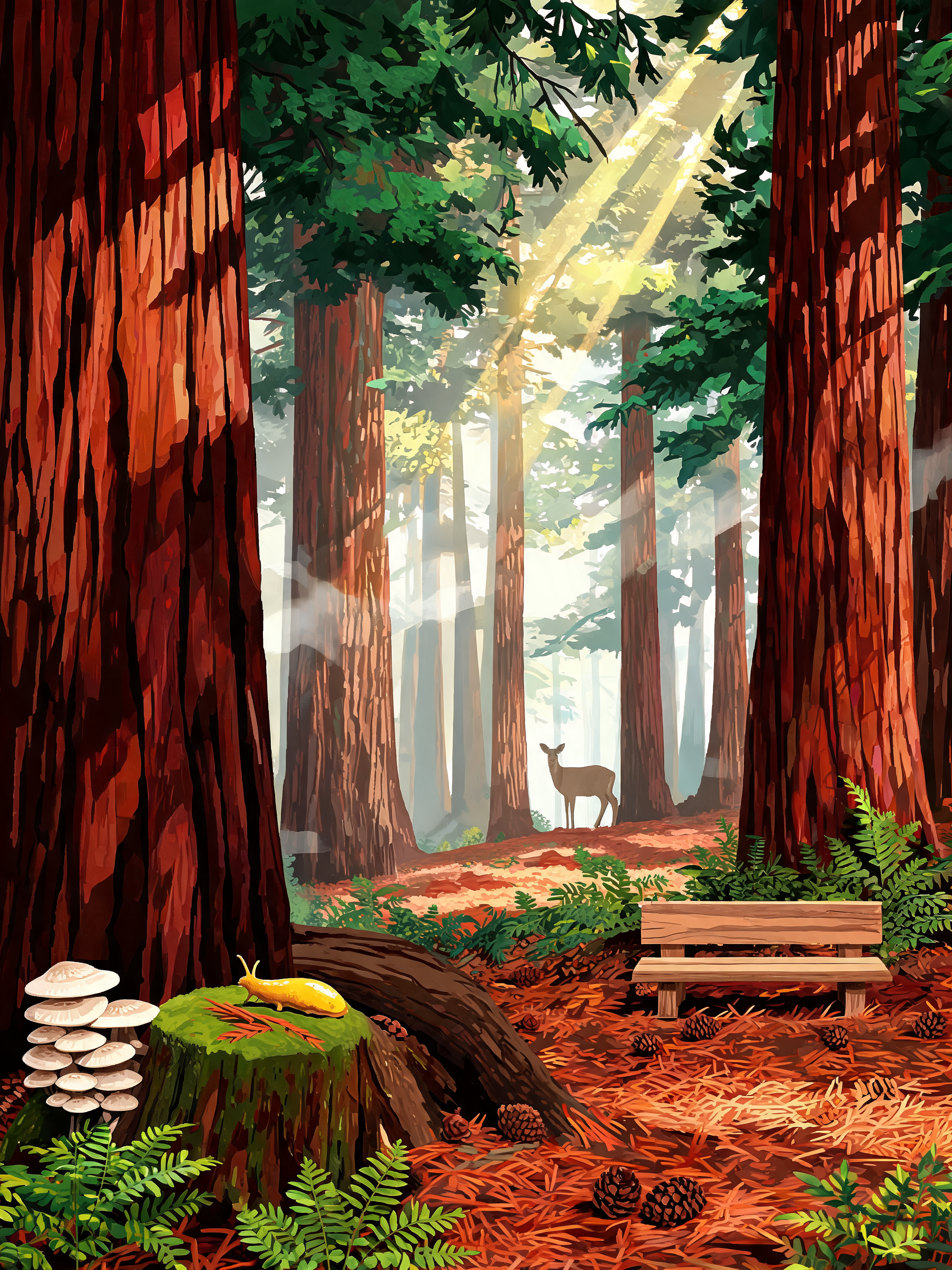Redwood Cathedral Beam