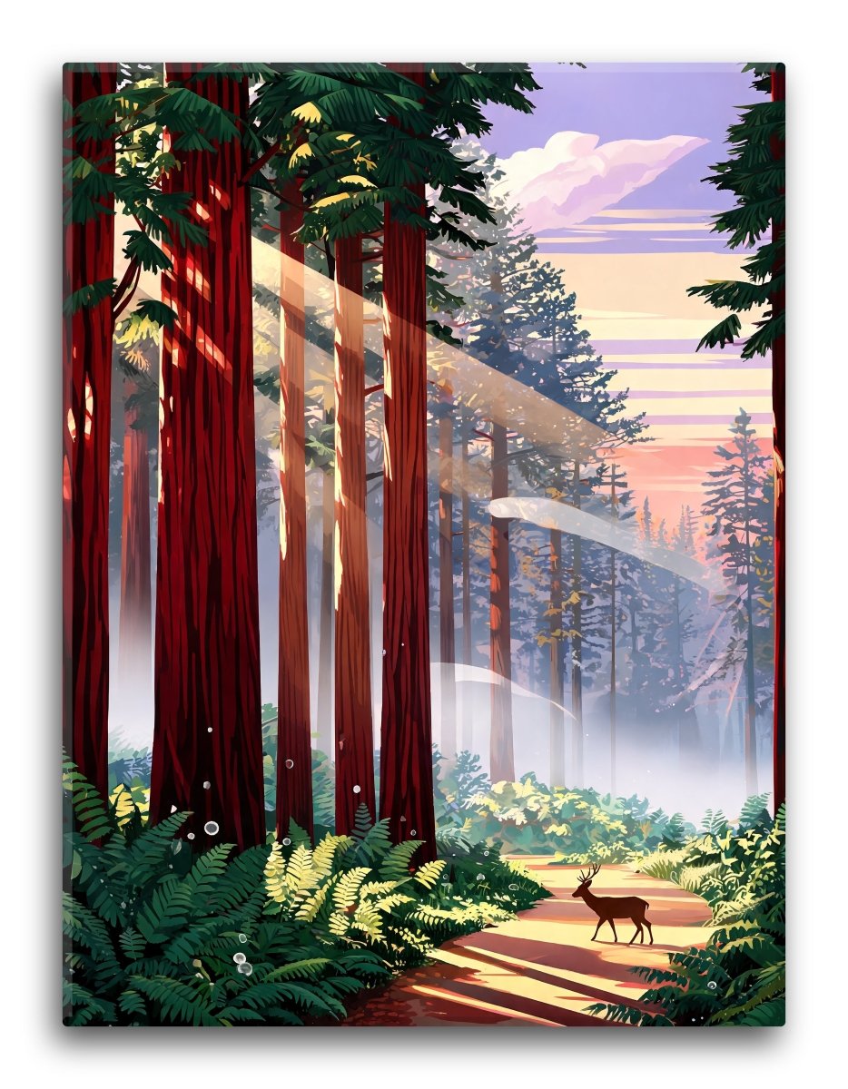 Redwood Dawn Layers - Escape by Numbers