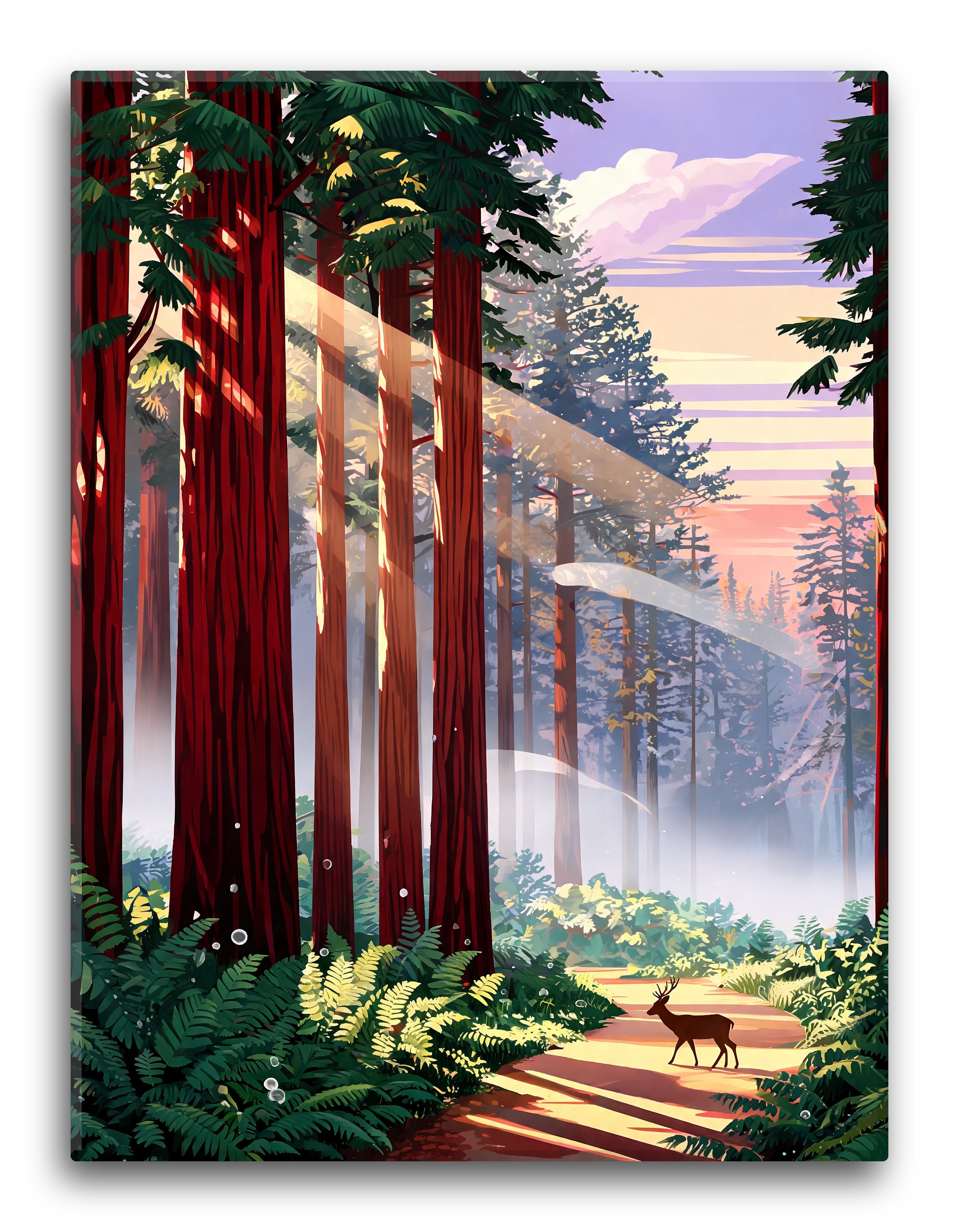 Redwood Dawn Layers