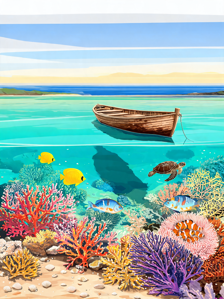 Reef Cove Skiff - Escape by Numbers
