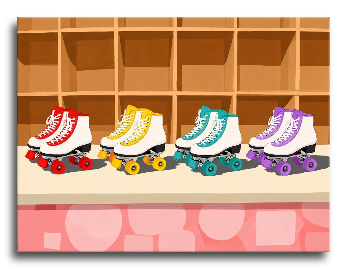Rental Skate Lineup - Escape by Numbers