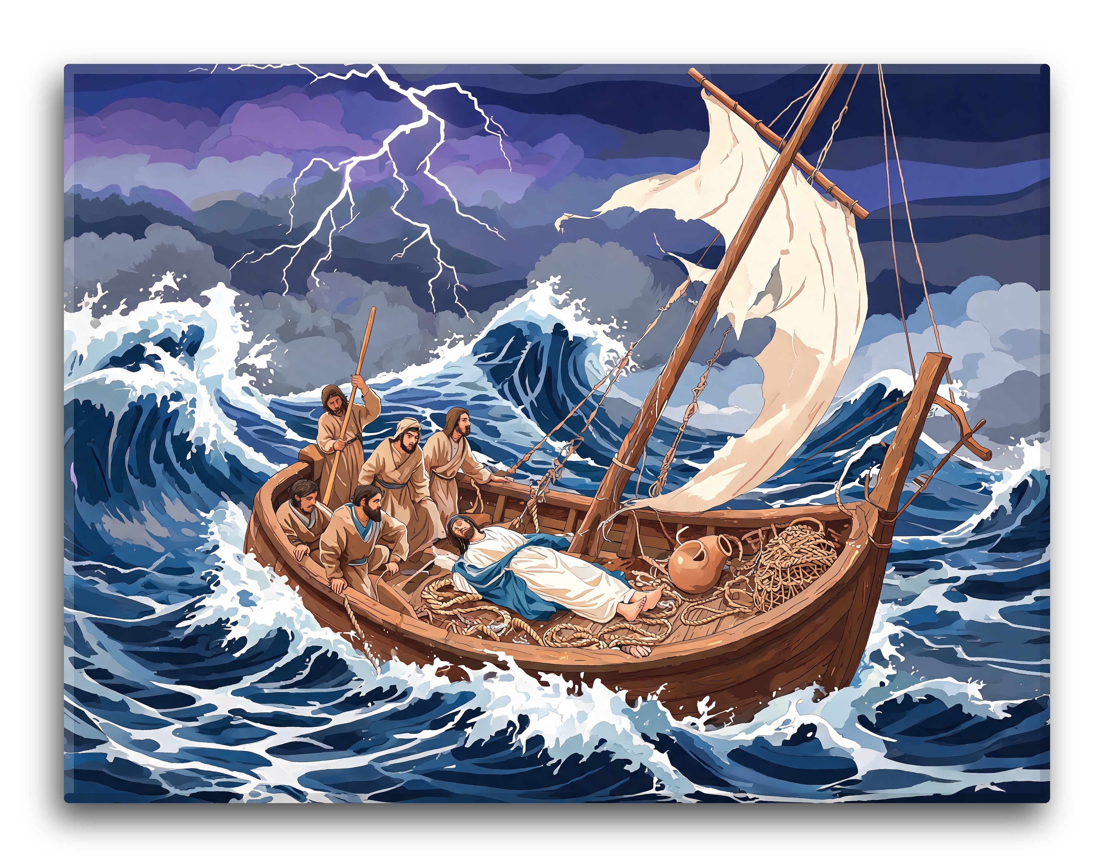Rising Storm On Galilee
