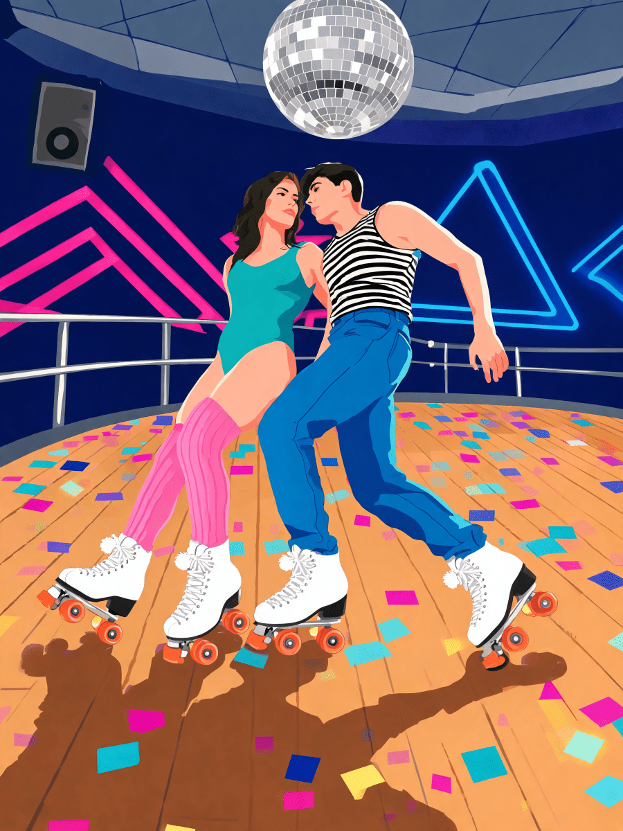 Roller Disco Glide - Escape by Numbers