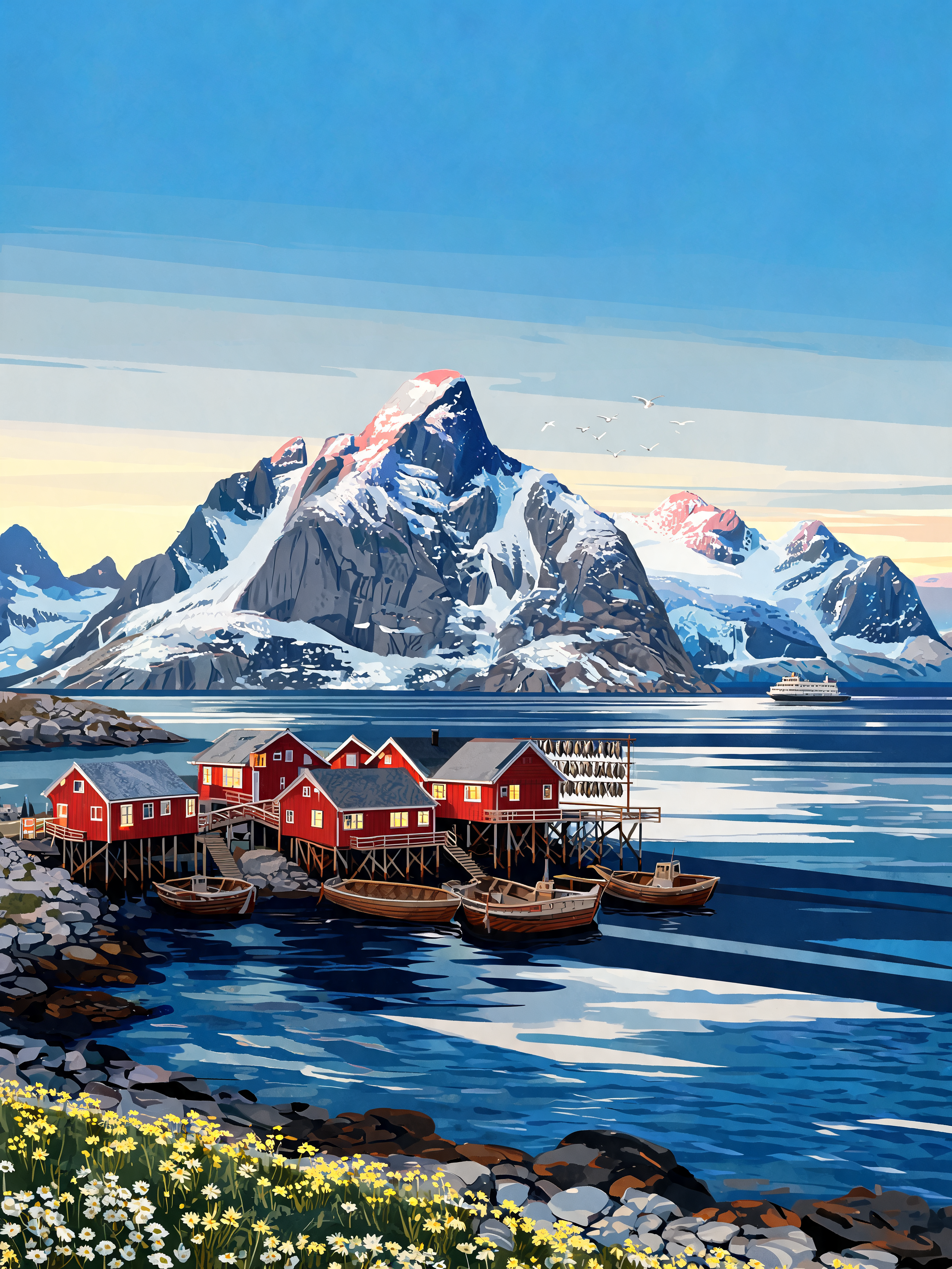 Rorbu Stilts Arctic