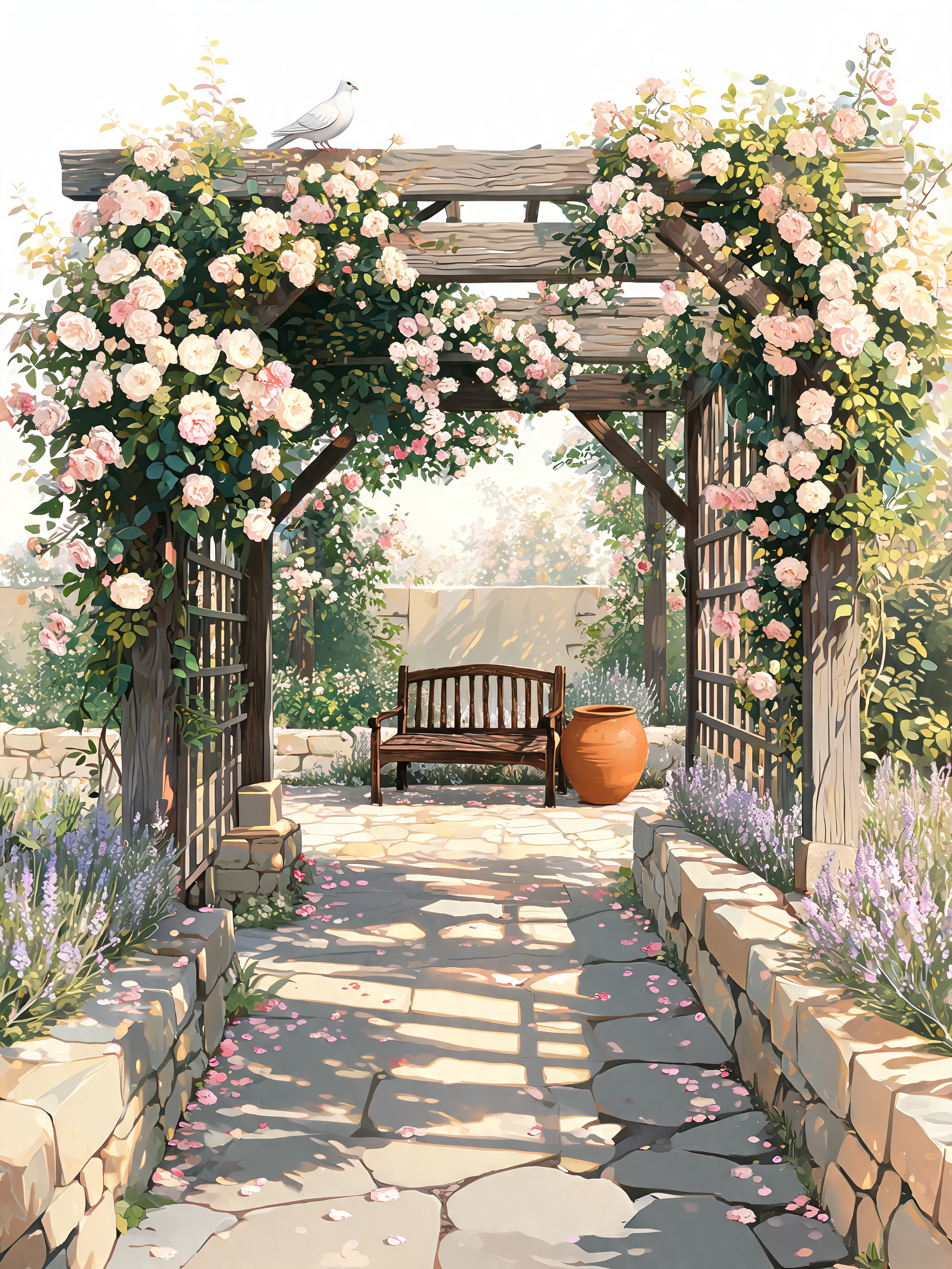 Rose Arbor Arch
