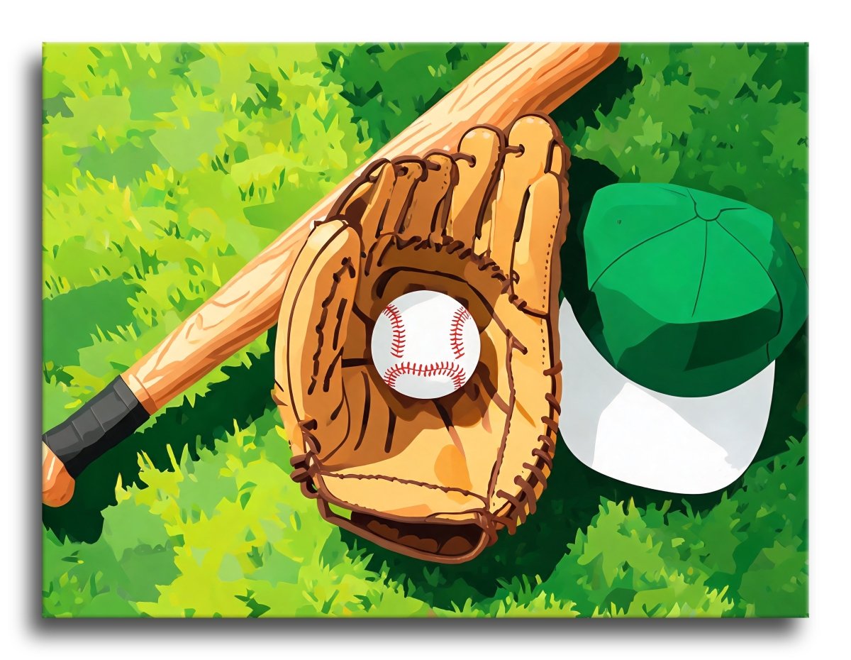 Sandlot Glove - Escape by Numbers