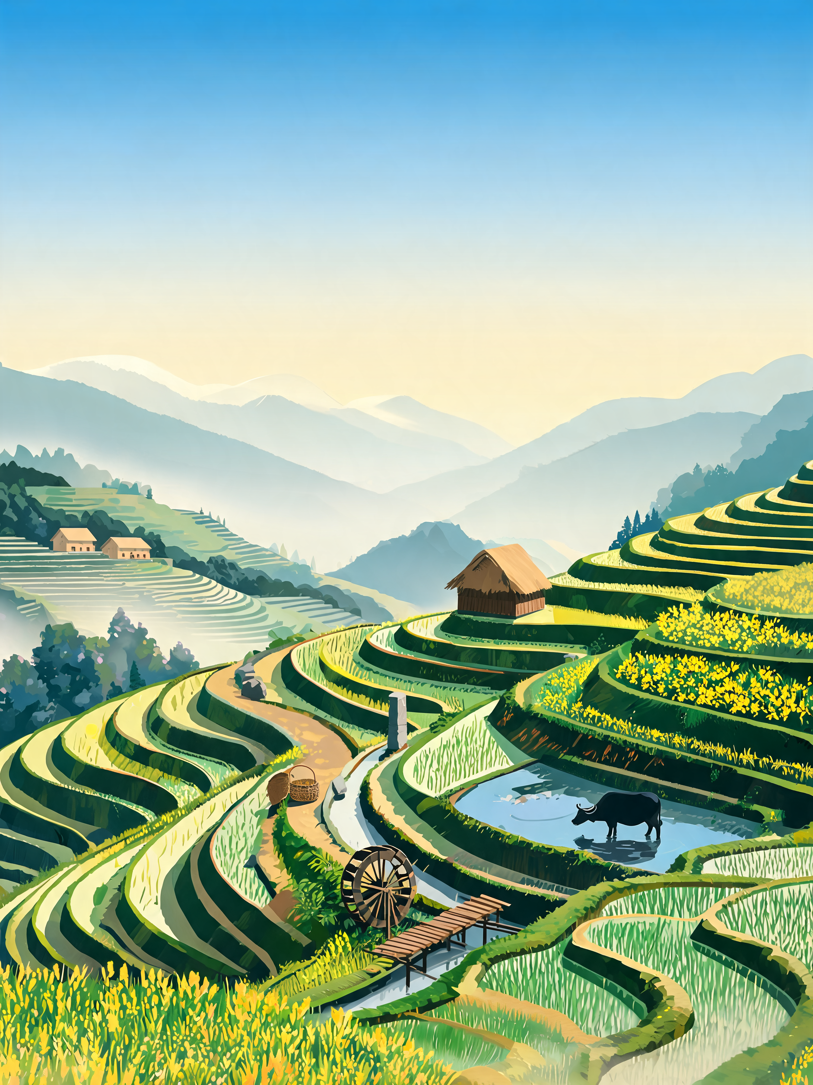 Sapa Stair Fields