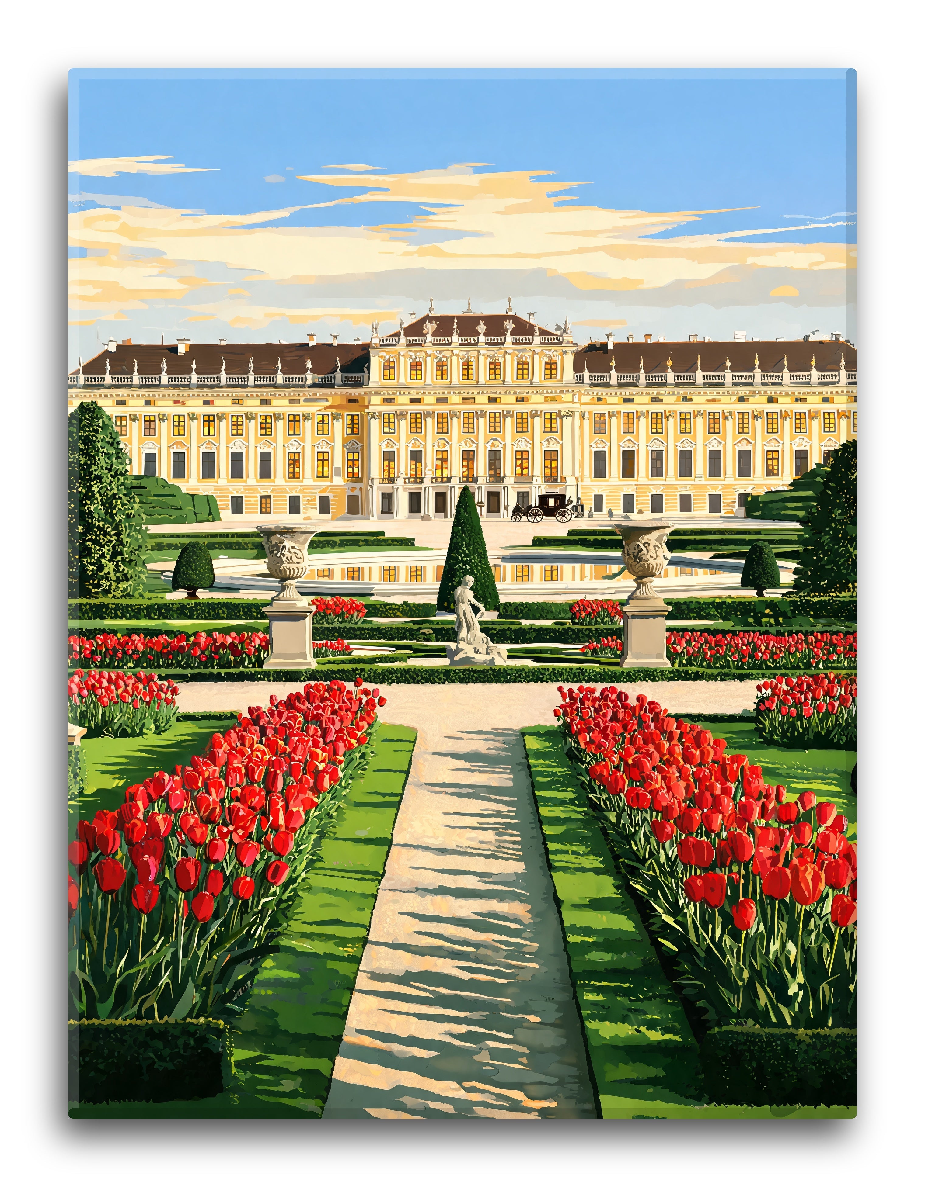 Schonbrunn Tulip Path
