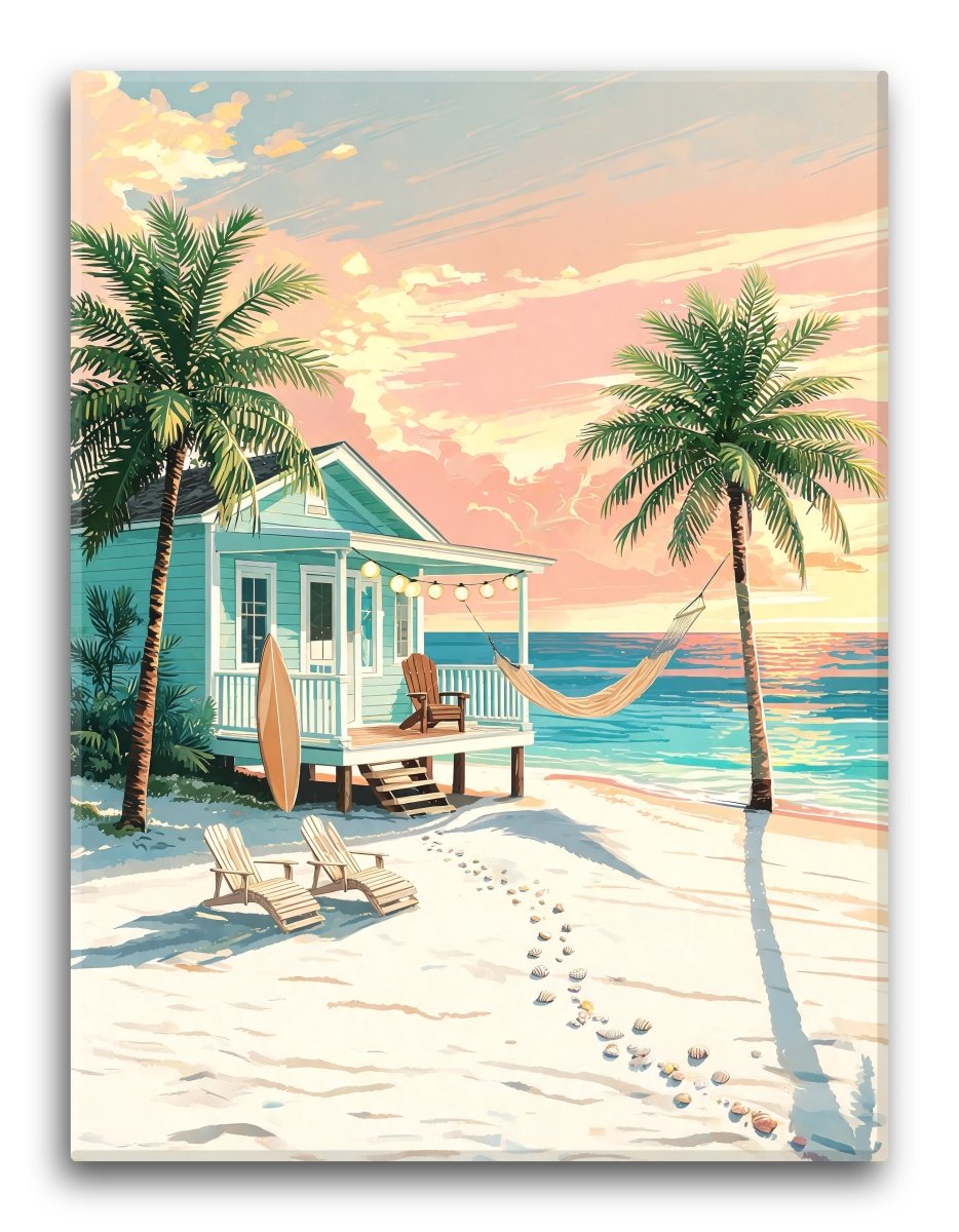 Seafoam Stilt Bungalow - Escape by Numbers