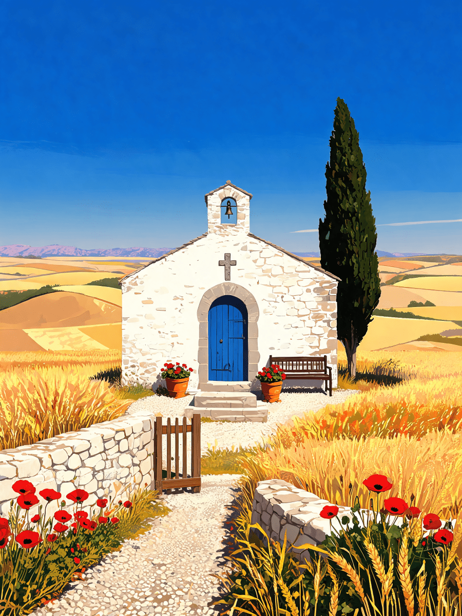 Sicilian Wheat Chapel - Escape by Numbers
