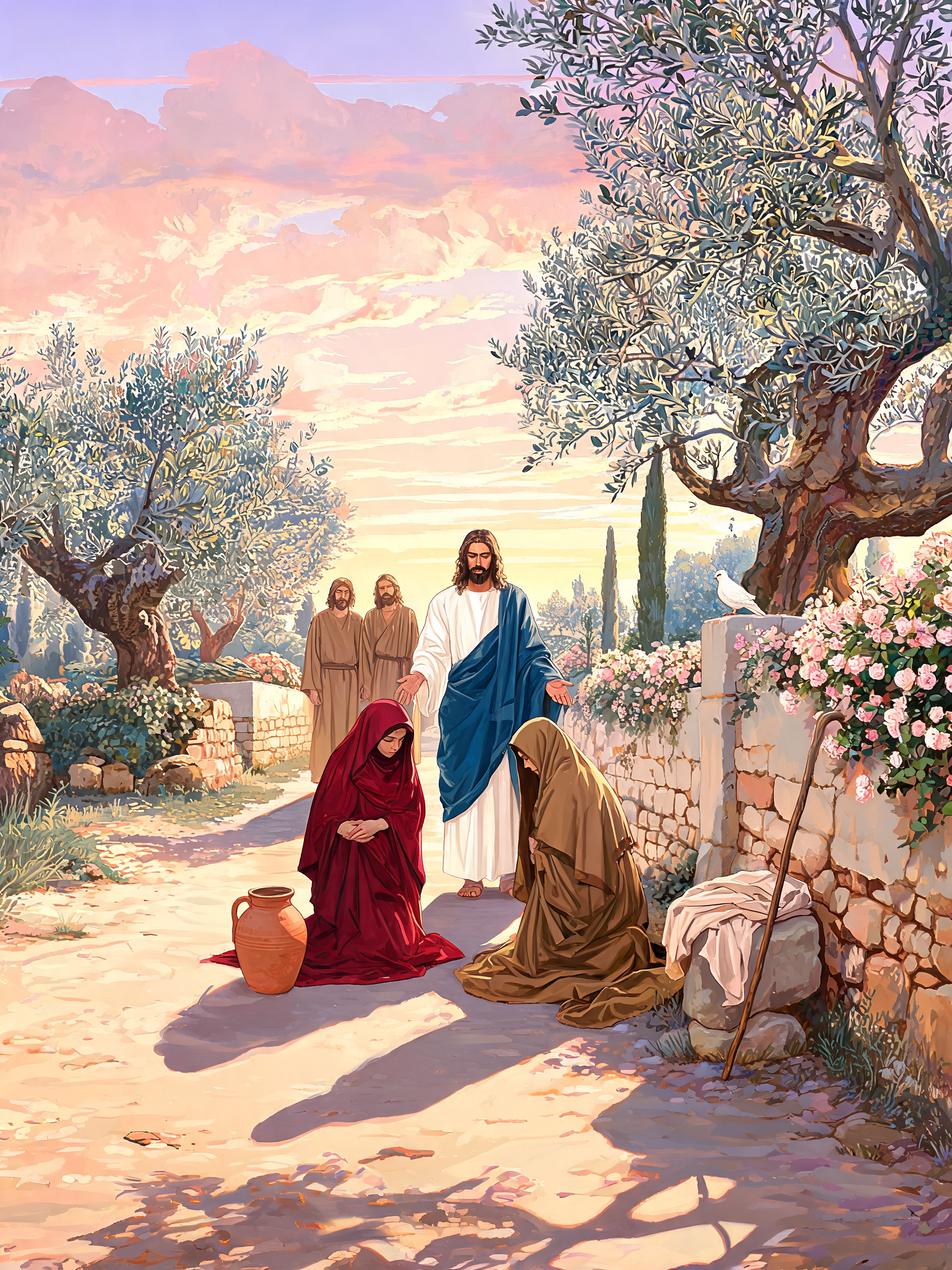 Sisters Beside The Path