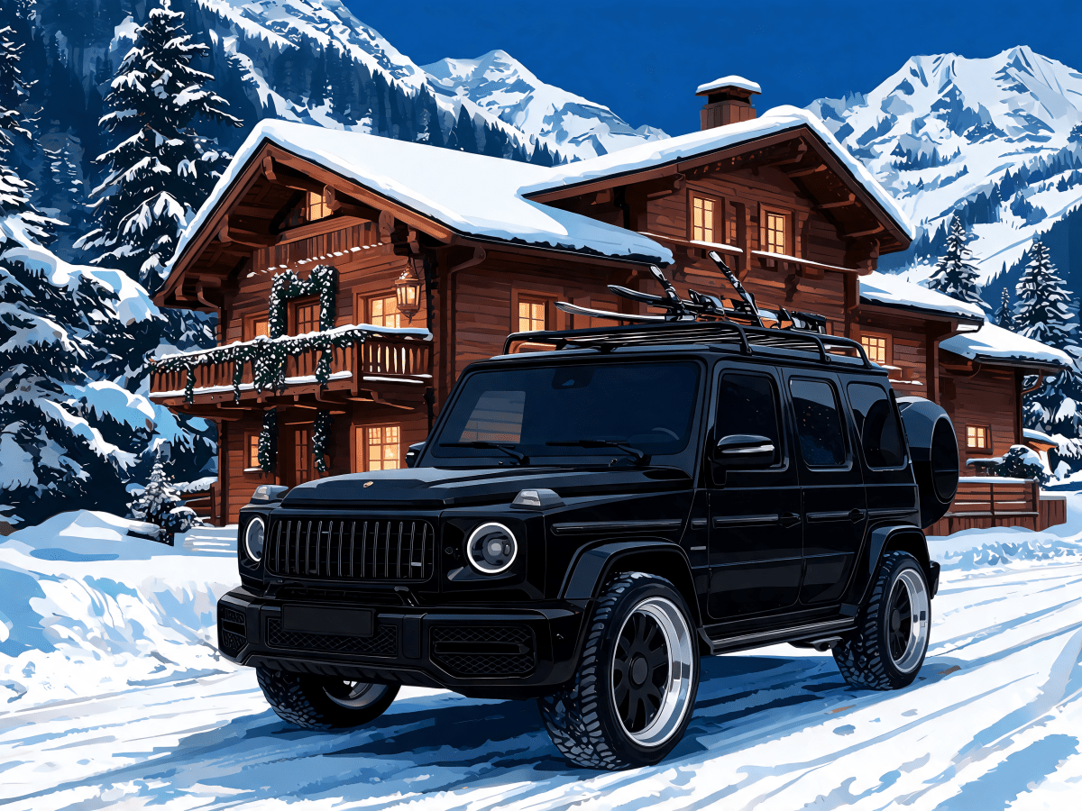 Ski Chalet Arrival - Escape by Numbers