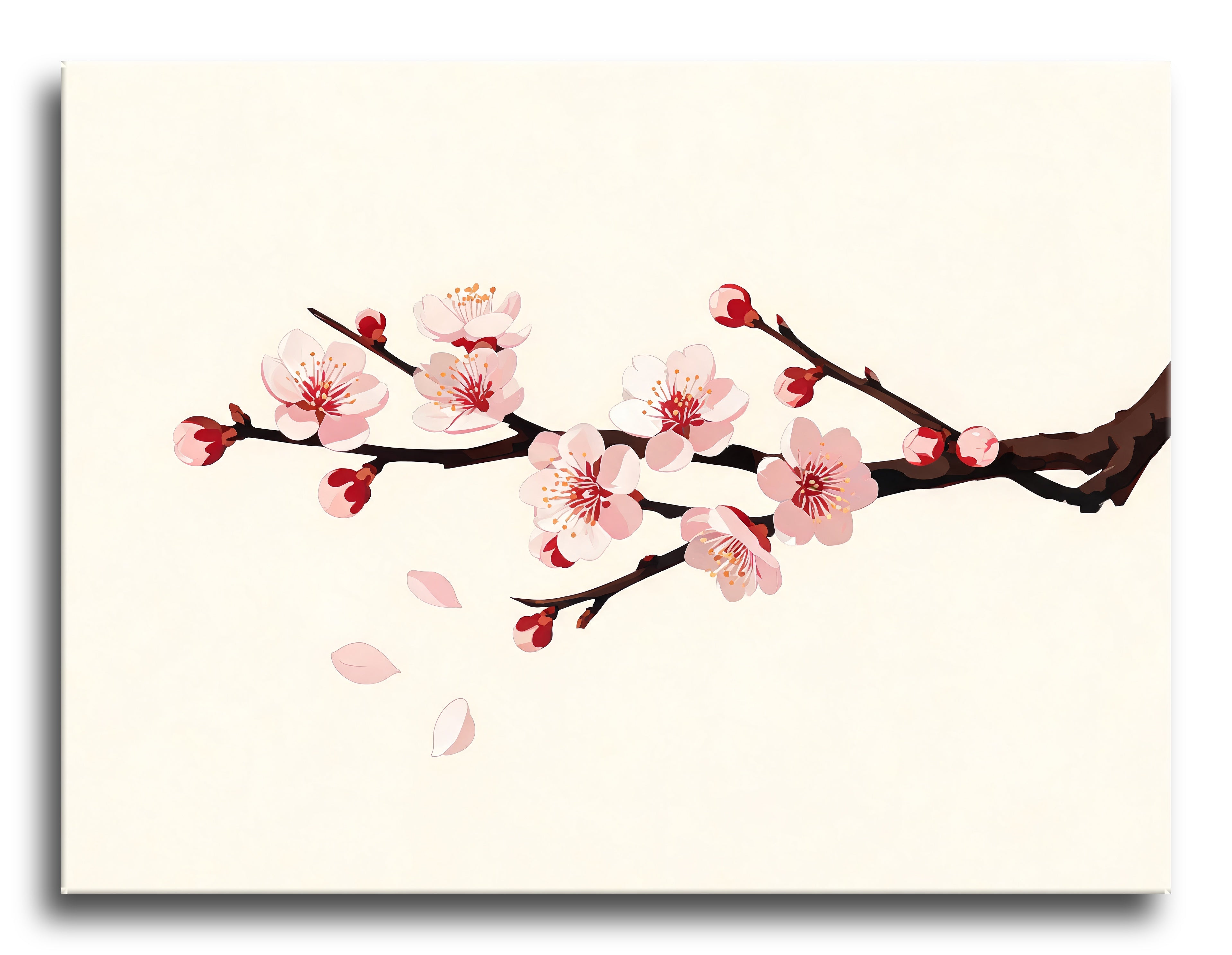 Plum Blossom Branch - Escape by Numbers