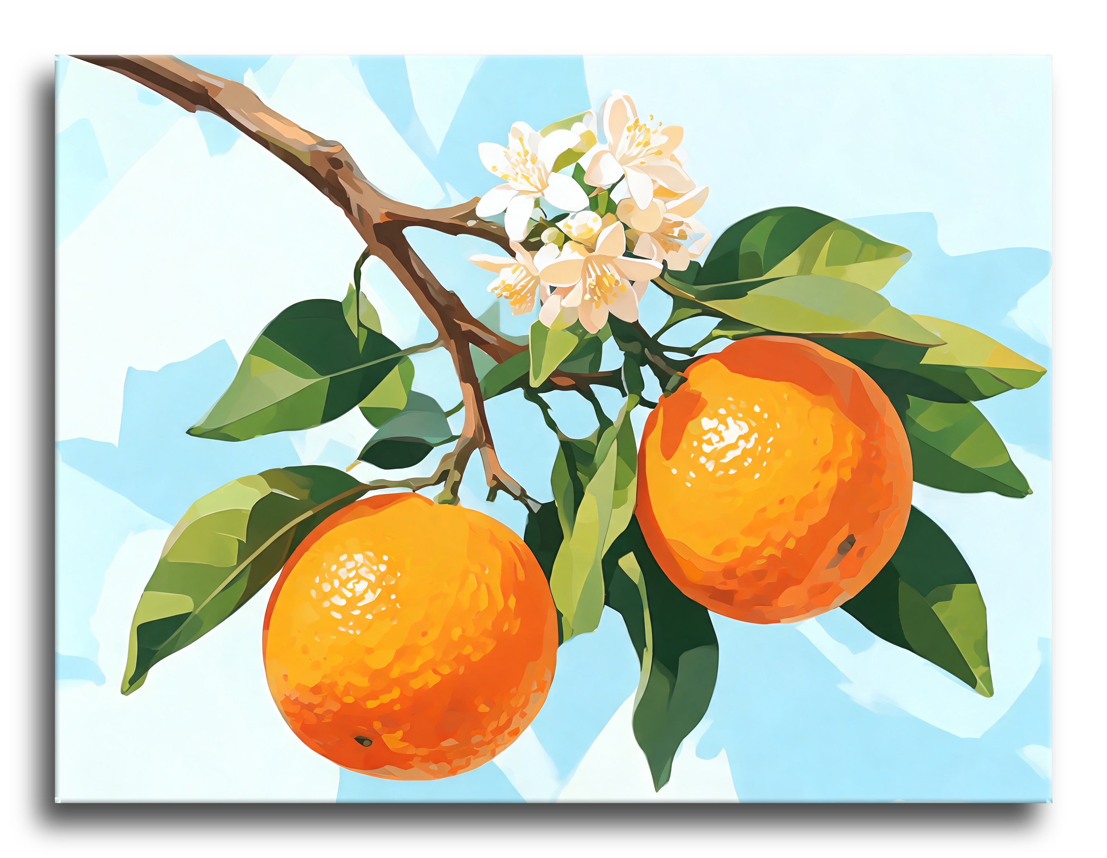 Orchard Orange Branch - Escape by Numbers