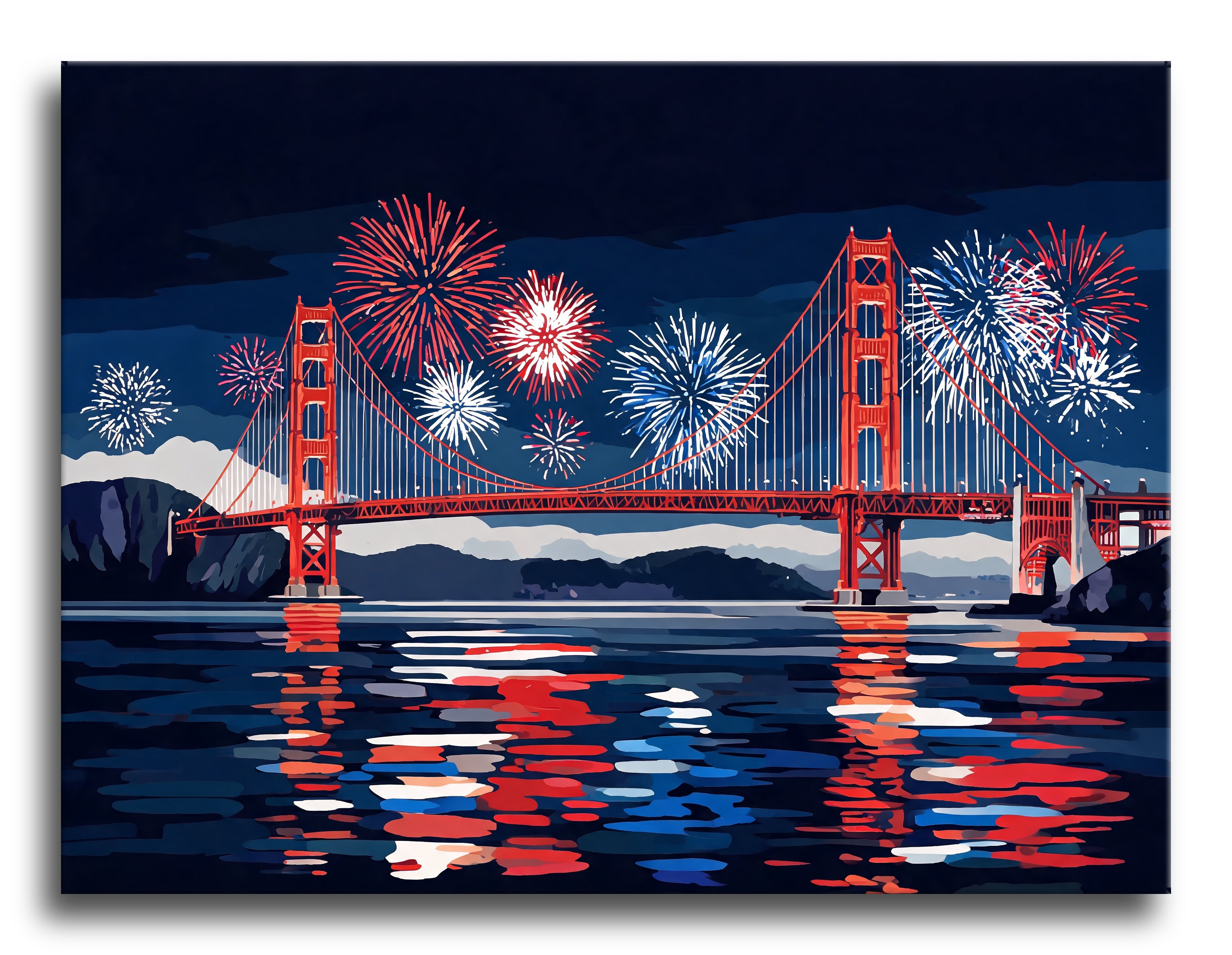Golden Gate Fireworks - Escape by Numbers
