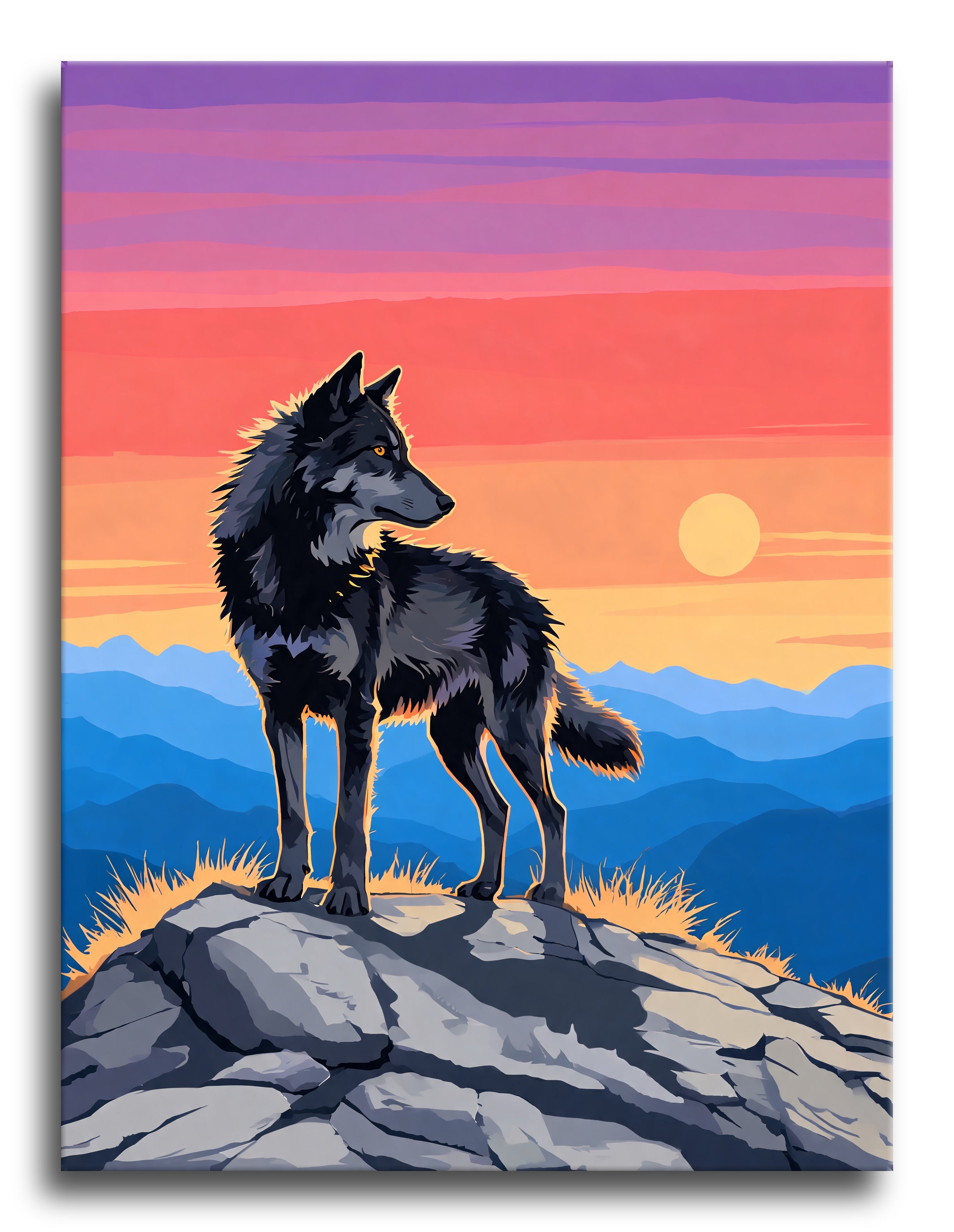 Twilight Ridge Wolf - Escape by Numbers