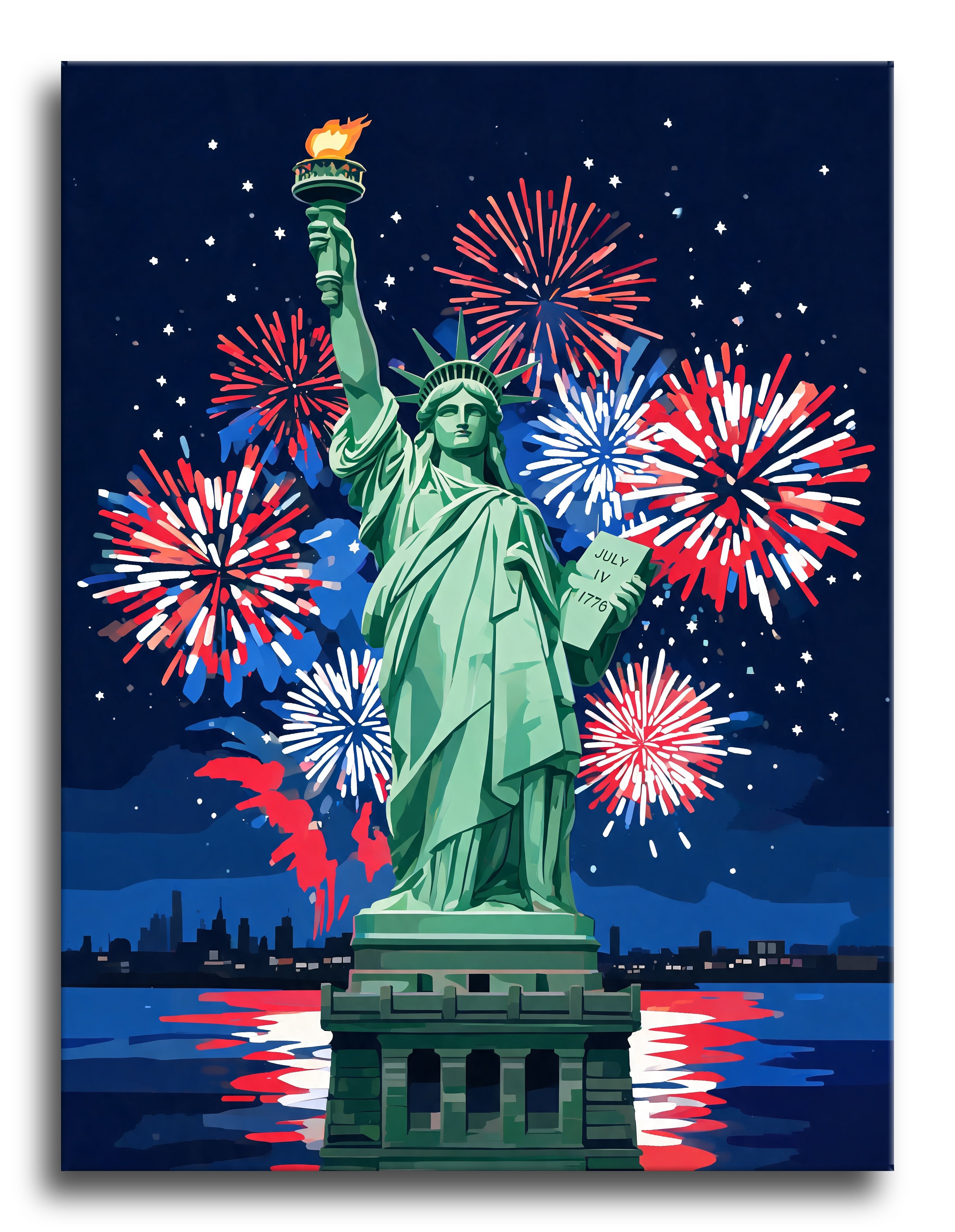 Lady Liberty Fireworks - Escape by Numbers