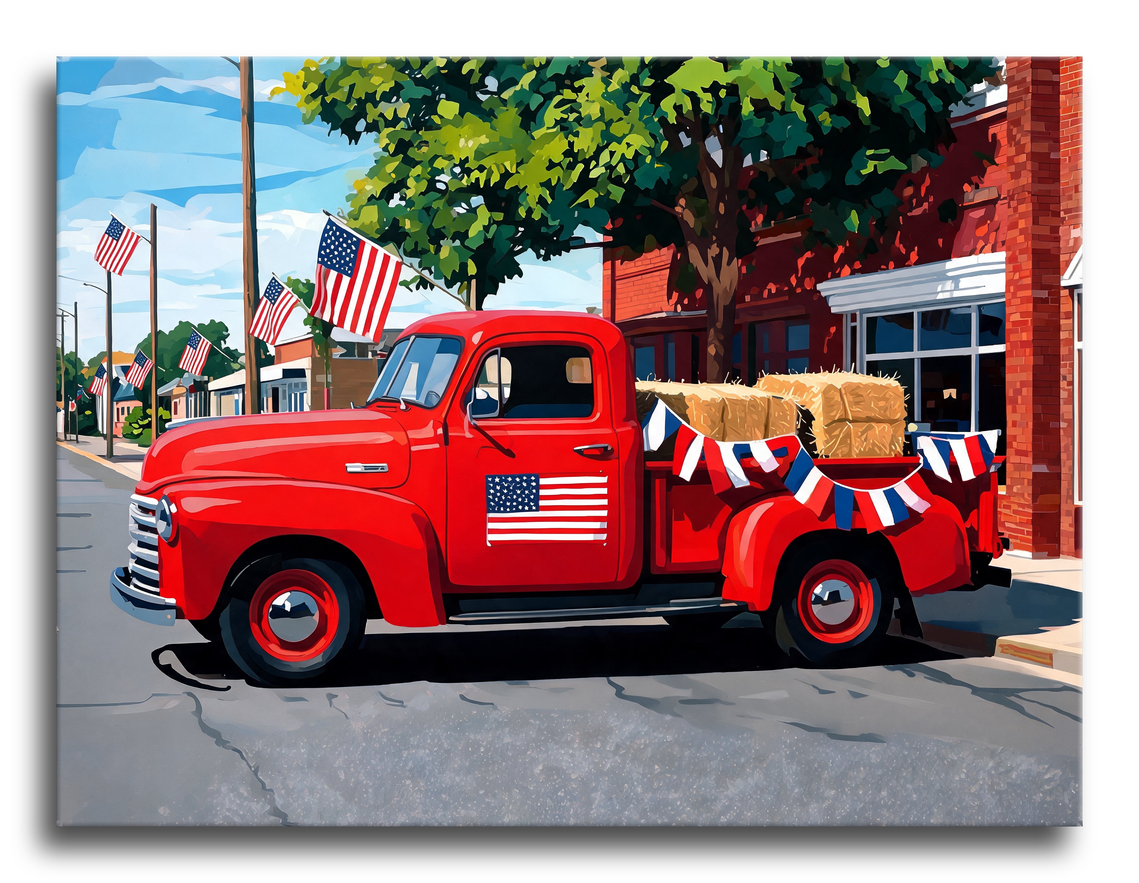 Vintage Parade Truck - Escape by Numbers