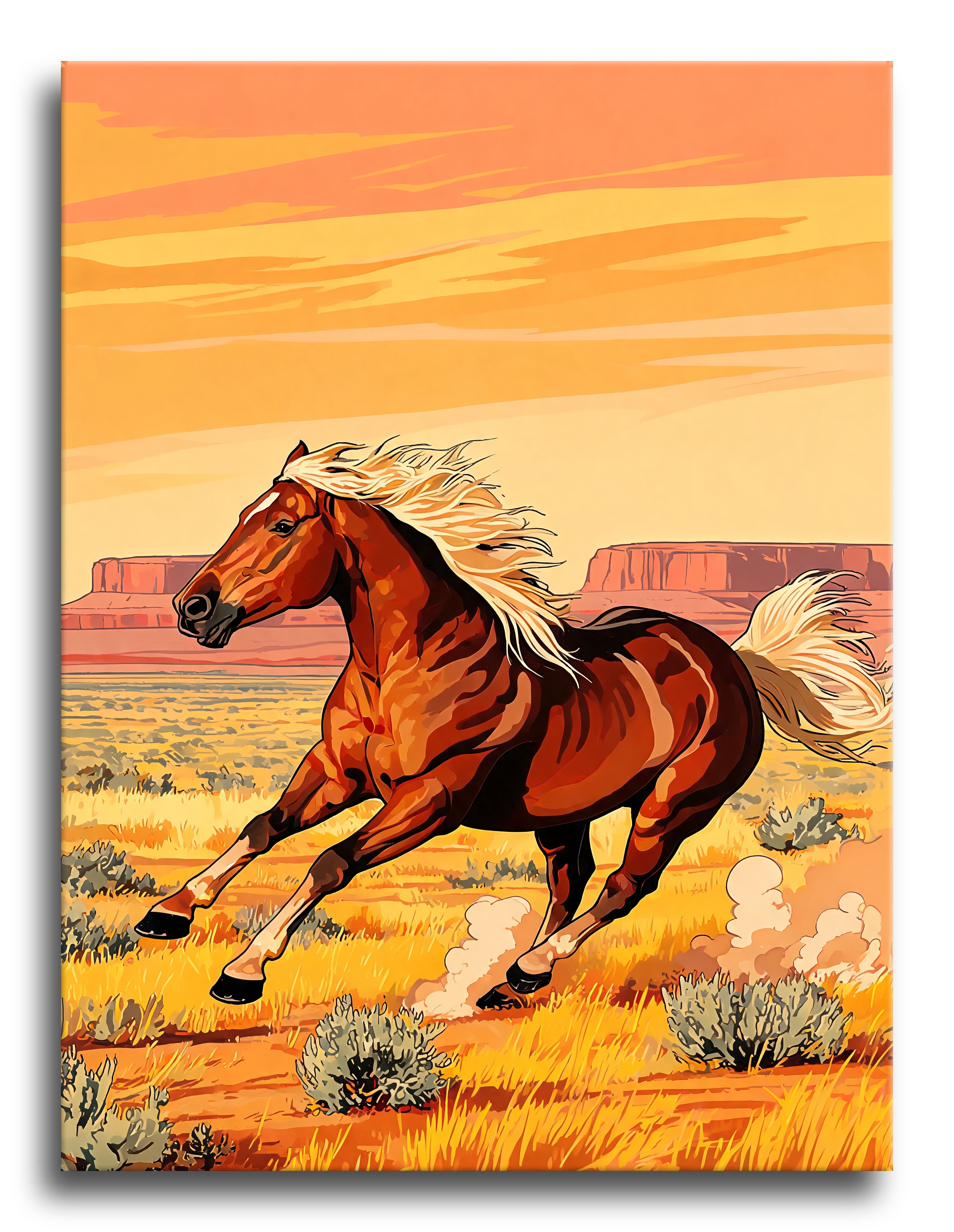 Wild Mustang Run - Escape by Numbers