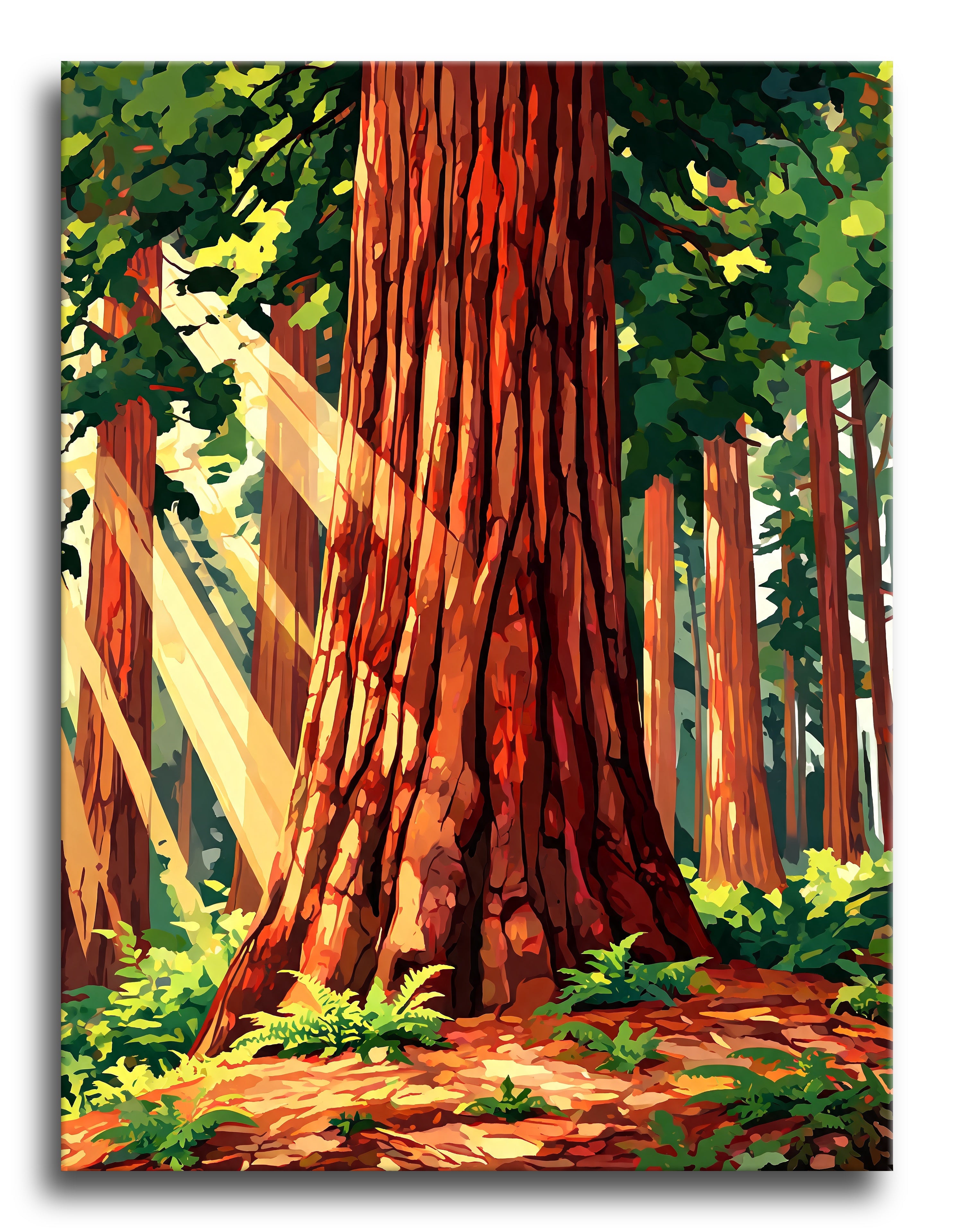 Giant Sequoia Tower - Escape by Numbers