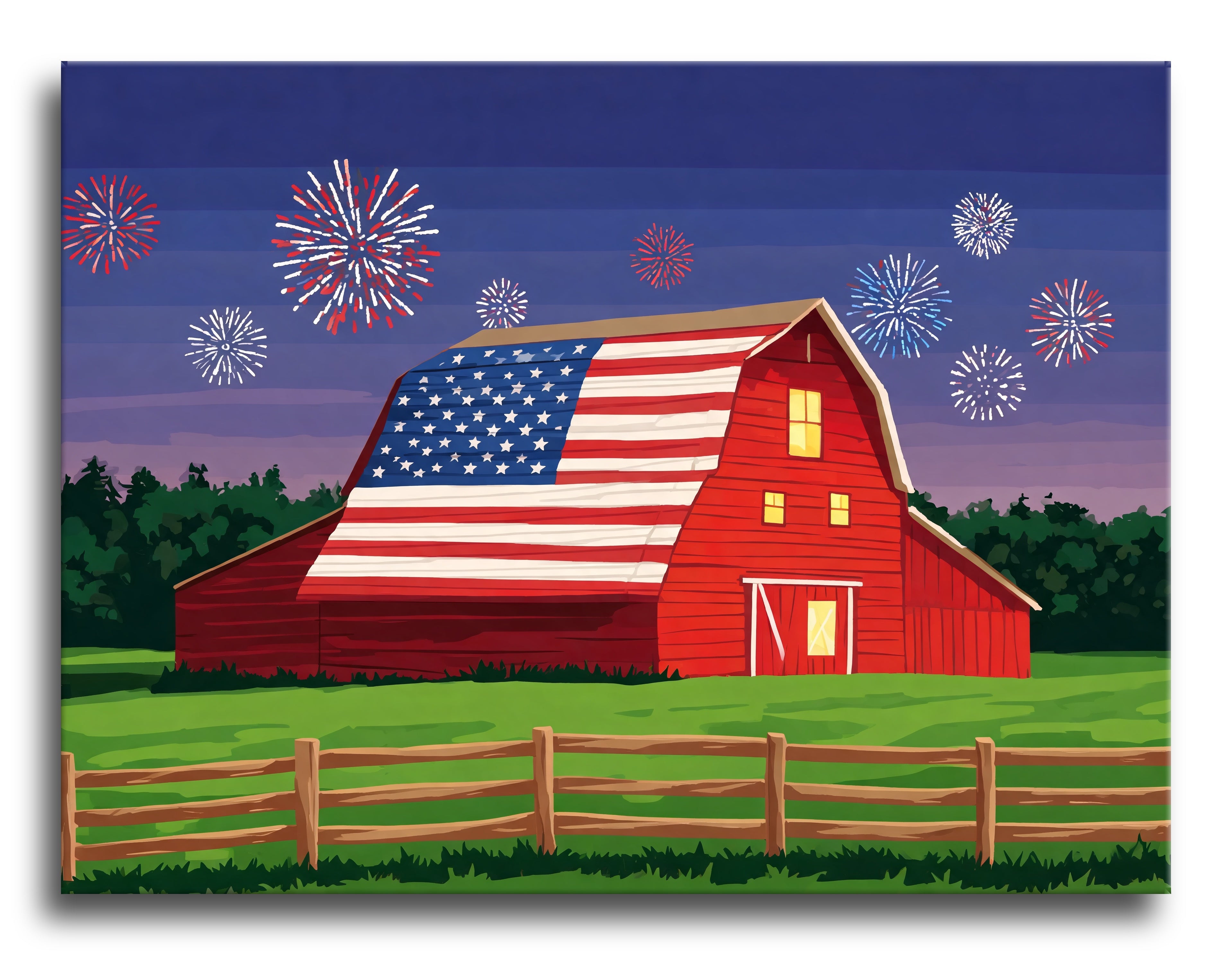 Star Spangled Barn - Escape by Numbers
