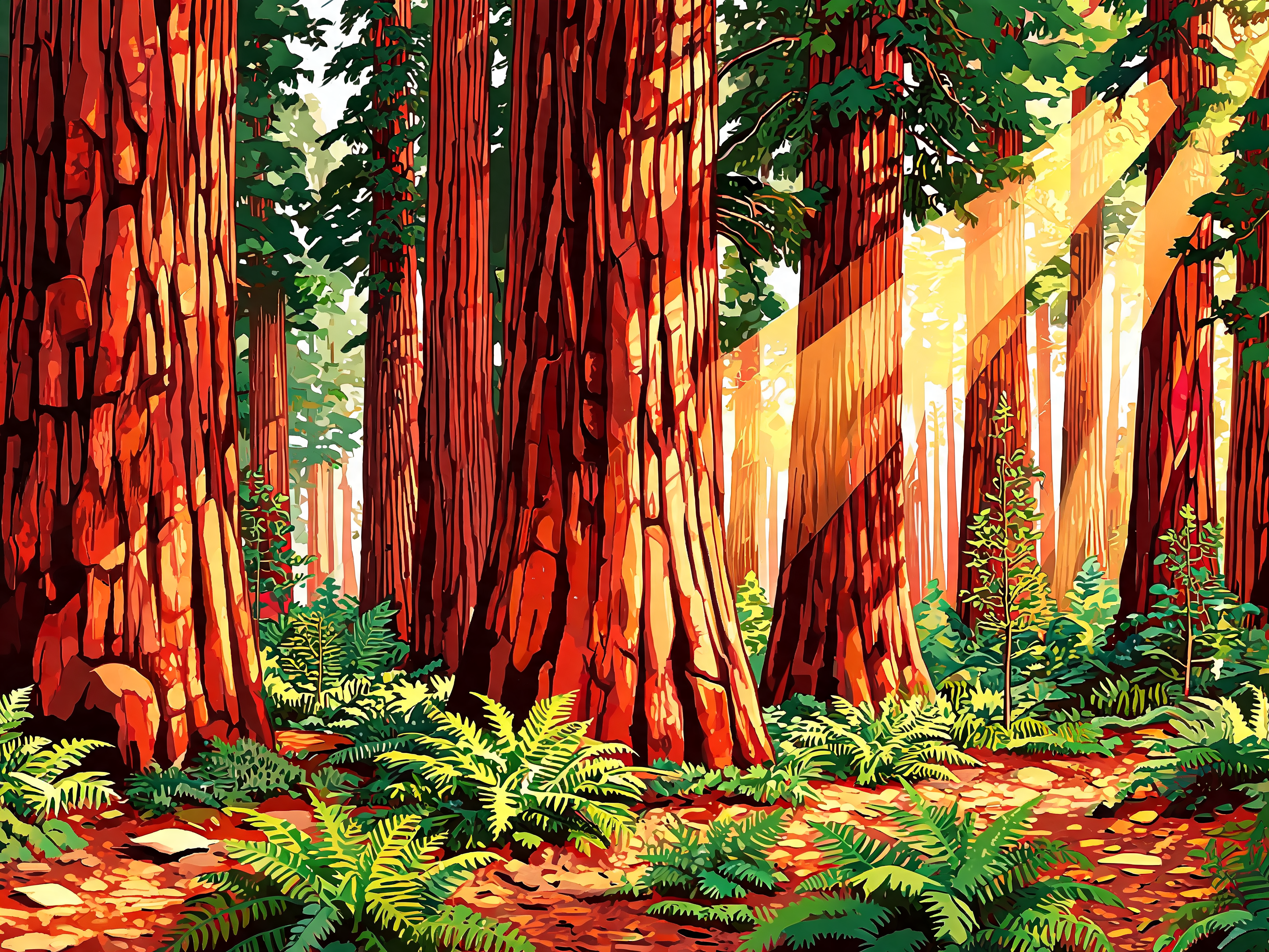 Mariposa Sequoia Grove - Escape by Numbers