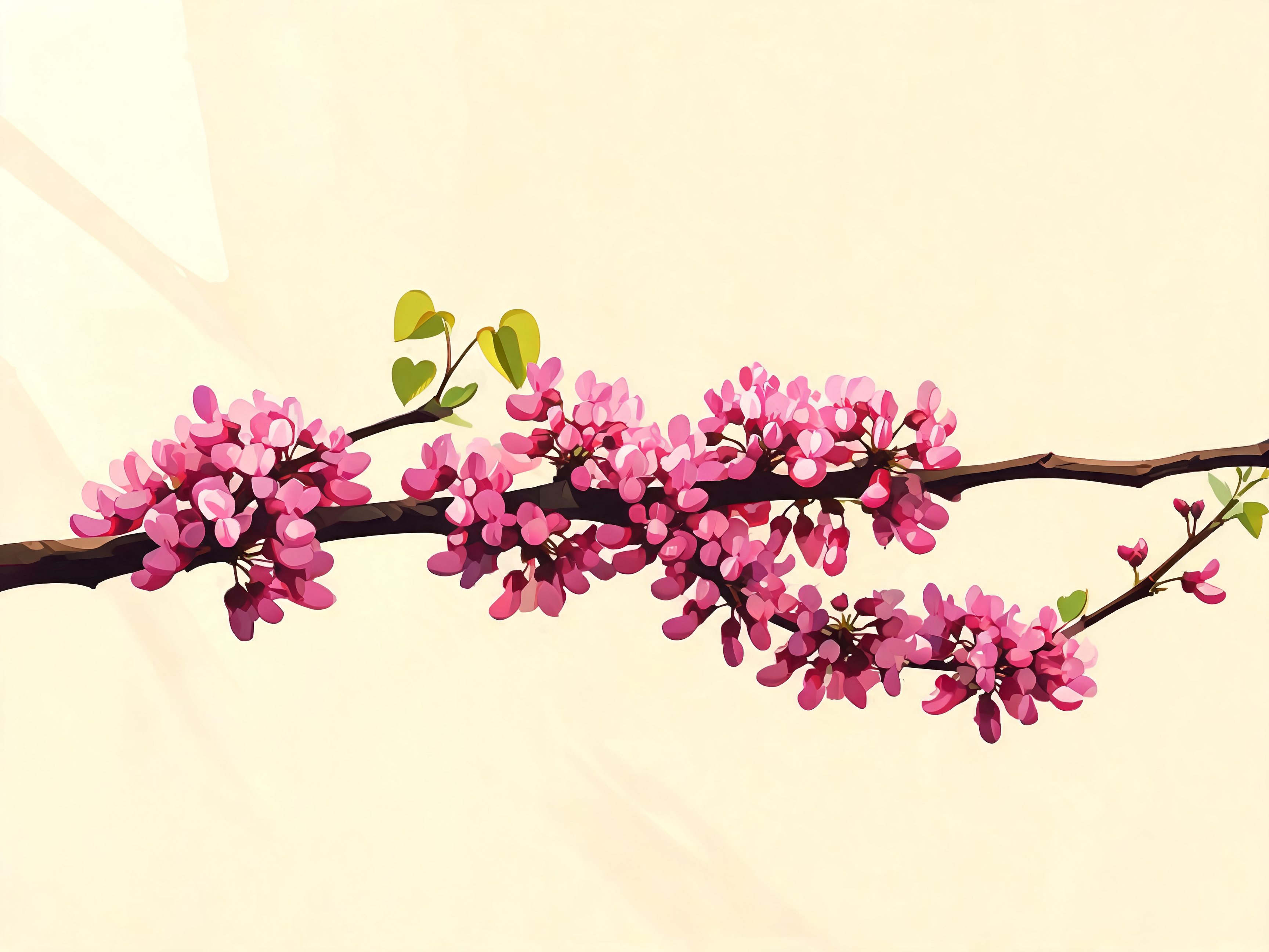 Magenta Redbud - Escape by Numbers